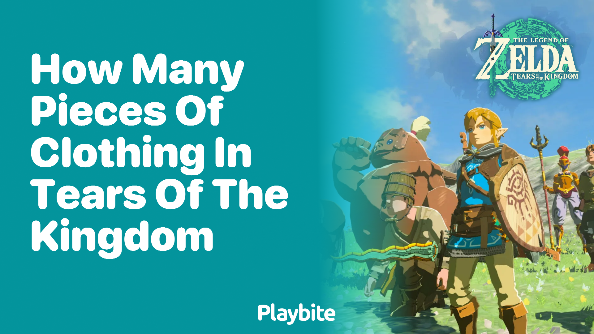 How many pieces of clothing are in Tears of the Kingdom? Playbite