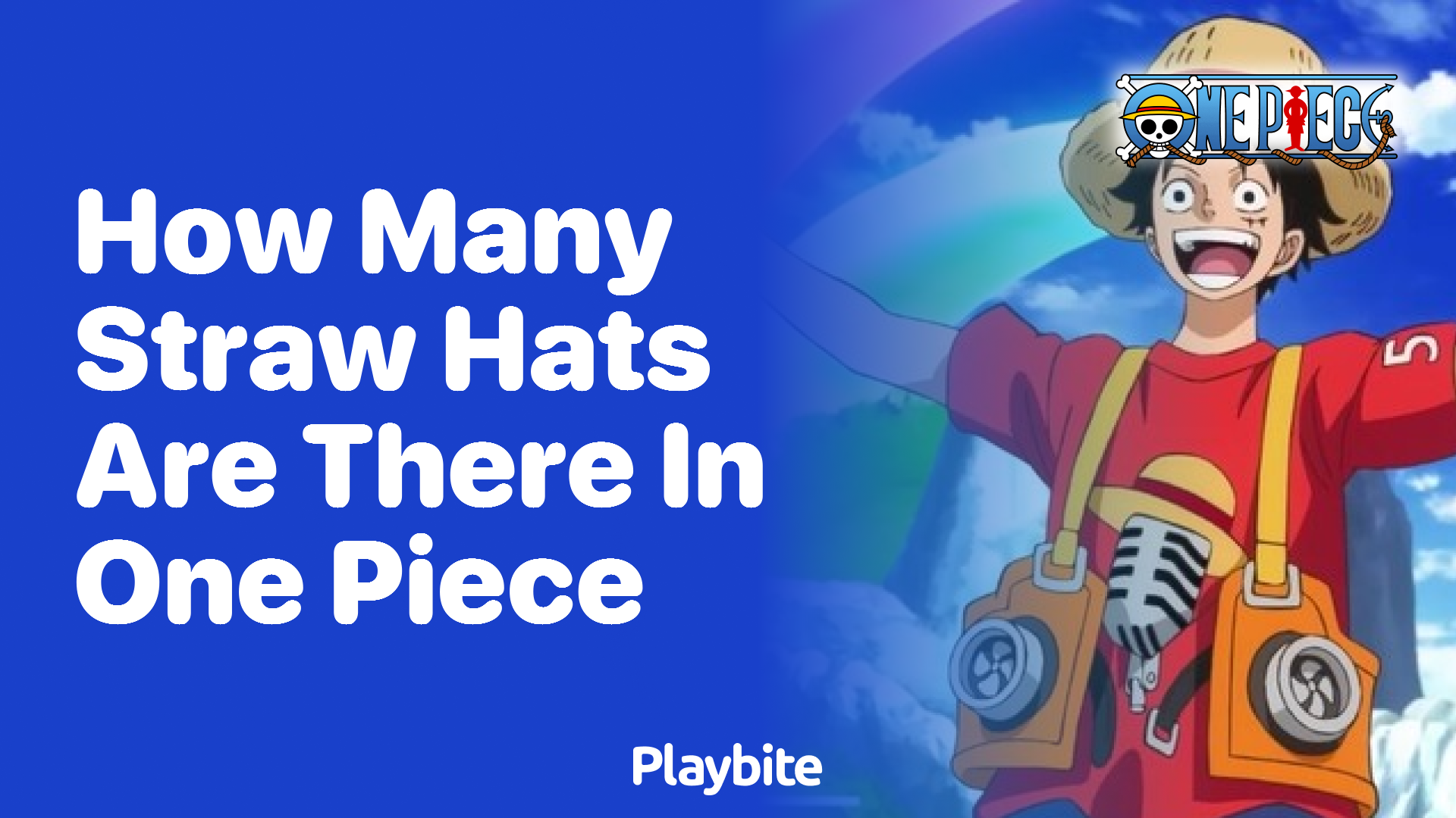 How Many Straw Hats Are There in One Piece?