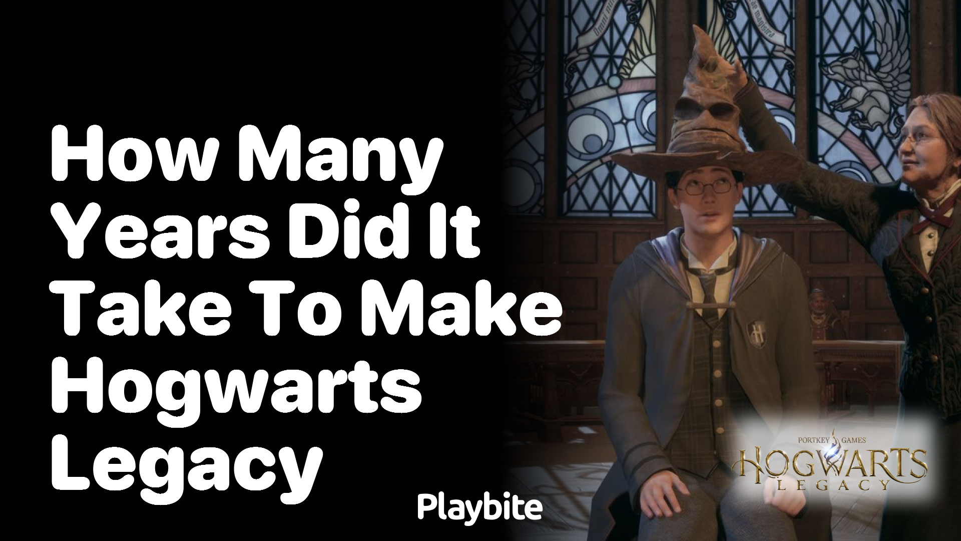 How many years did it take to make Hogwarts Legacy?