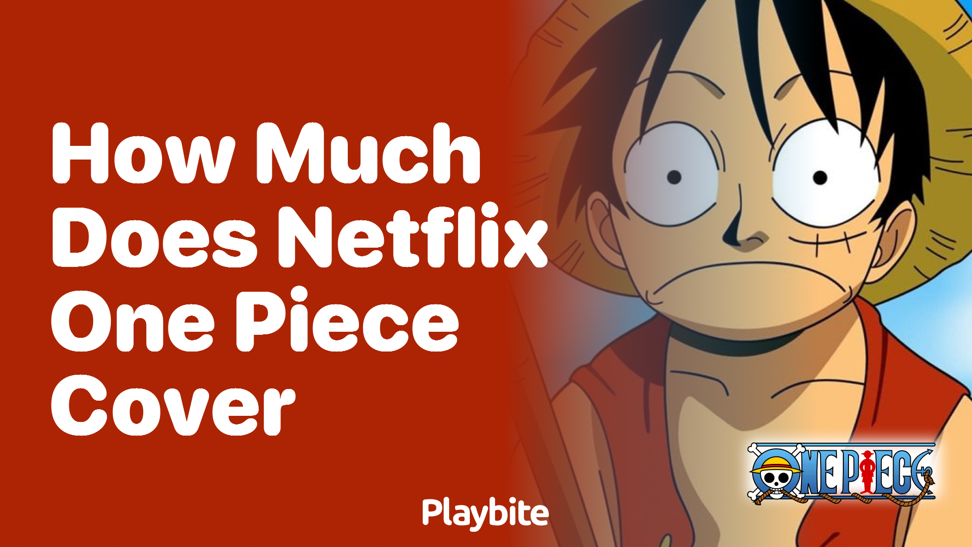 How Much Does Netflix’s One Piece Cover?