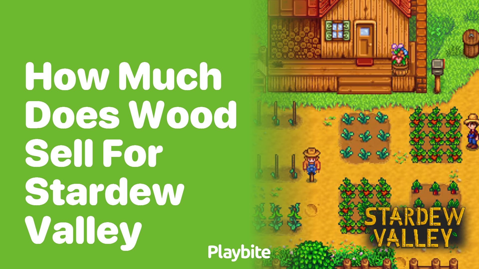 How much does wood sell for in Stardew Valley?