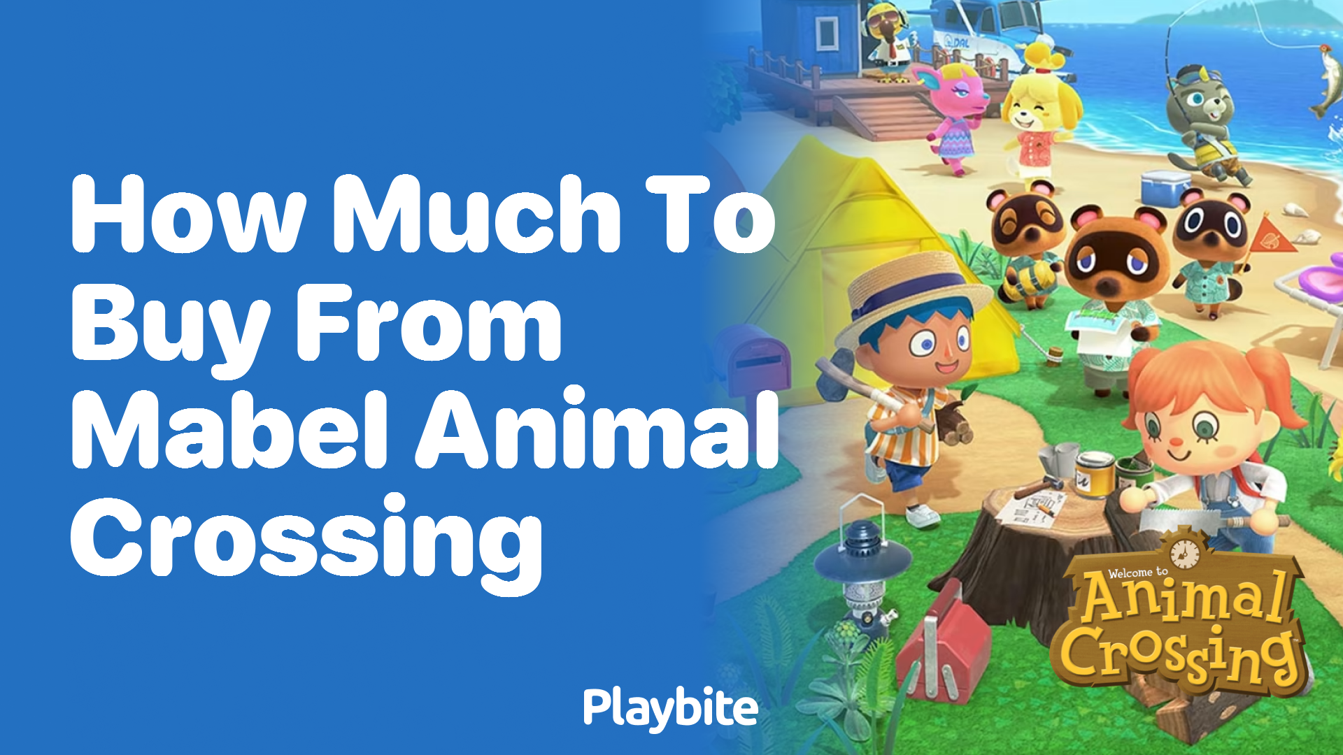 How much does it cost to buy from Mabel in Animal Crossing?