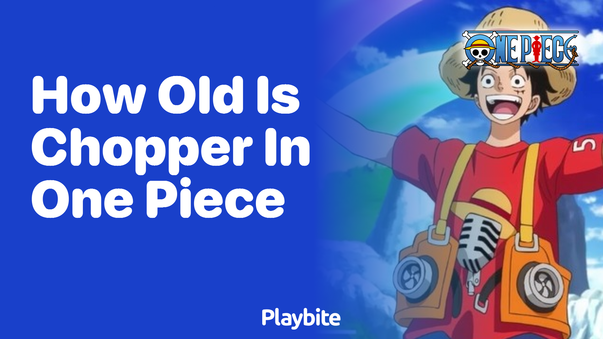 How Old is Chopper in One Piece?