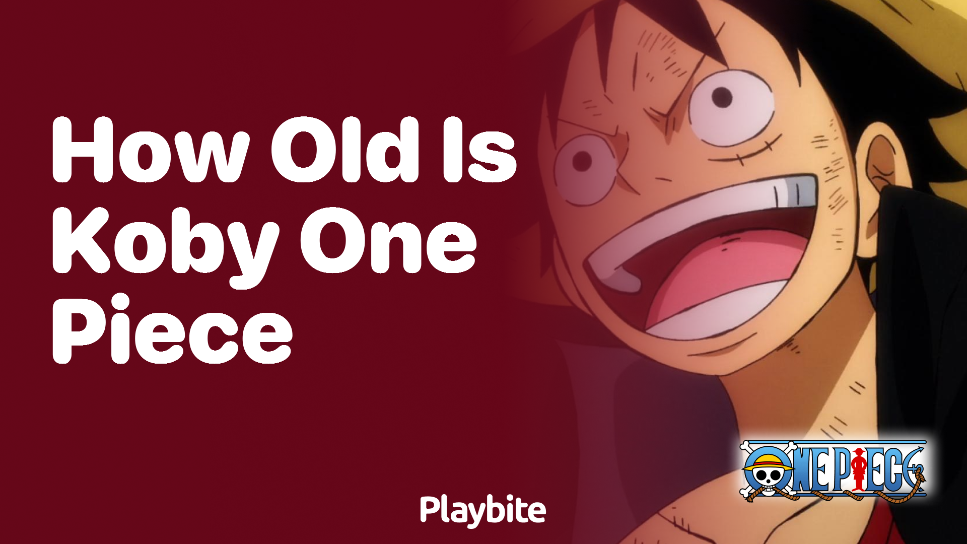 How Old is Koby in One Piece?