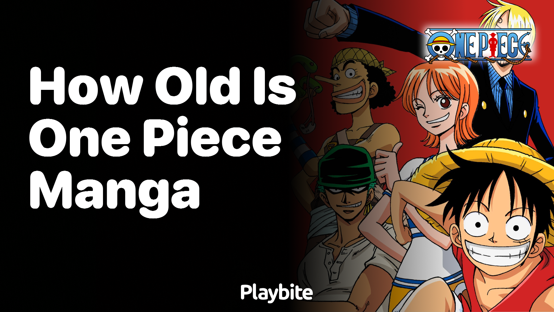 How Old Is One Piece Manga?