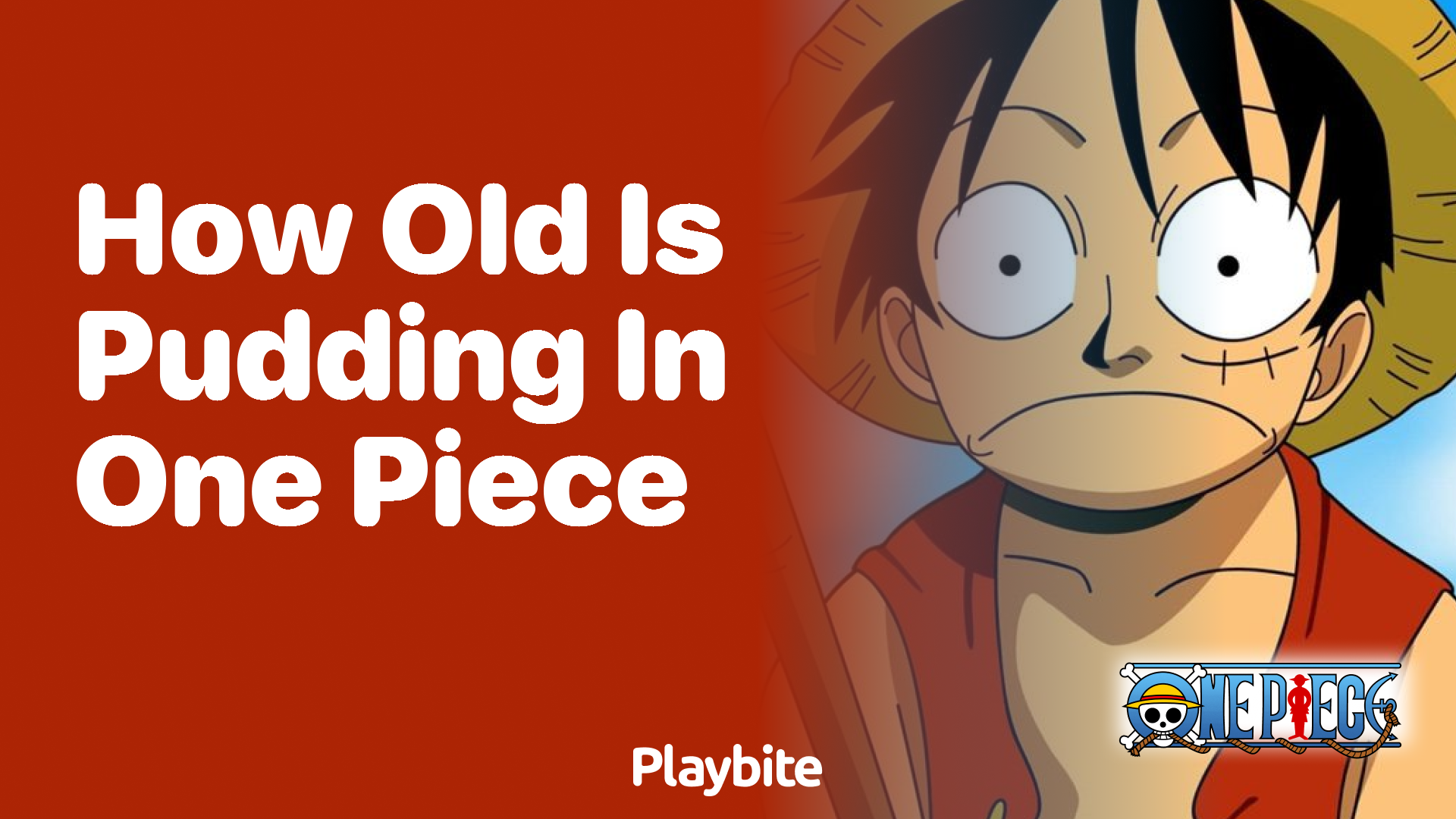 How Old is Pudding in One Piece?
