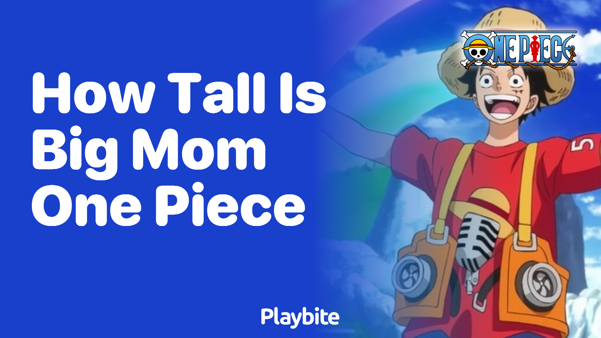 How Tall Is Big Mom in One Piece? Playbite