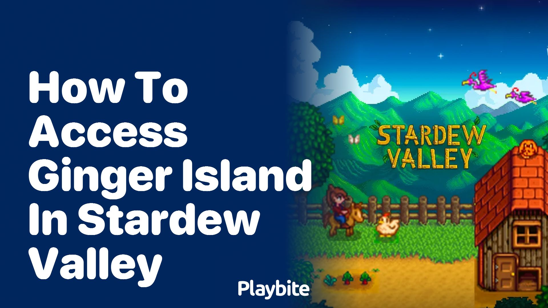 How to access Ginger Island in Stardew Valley
