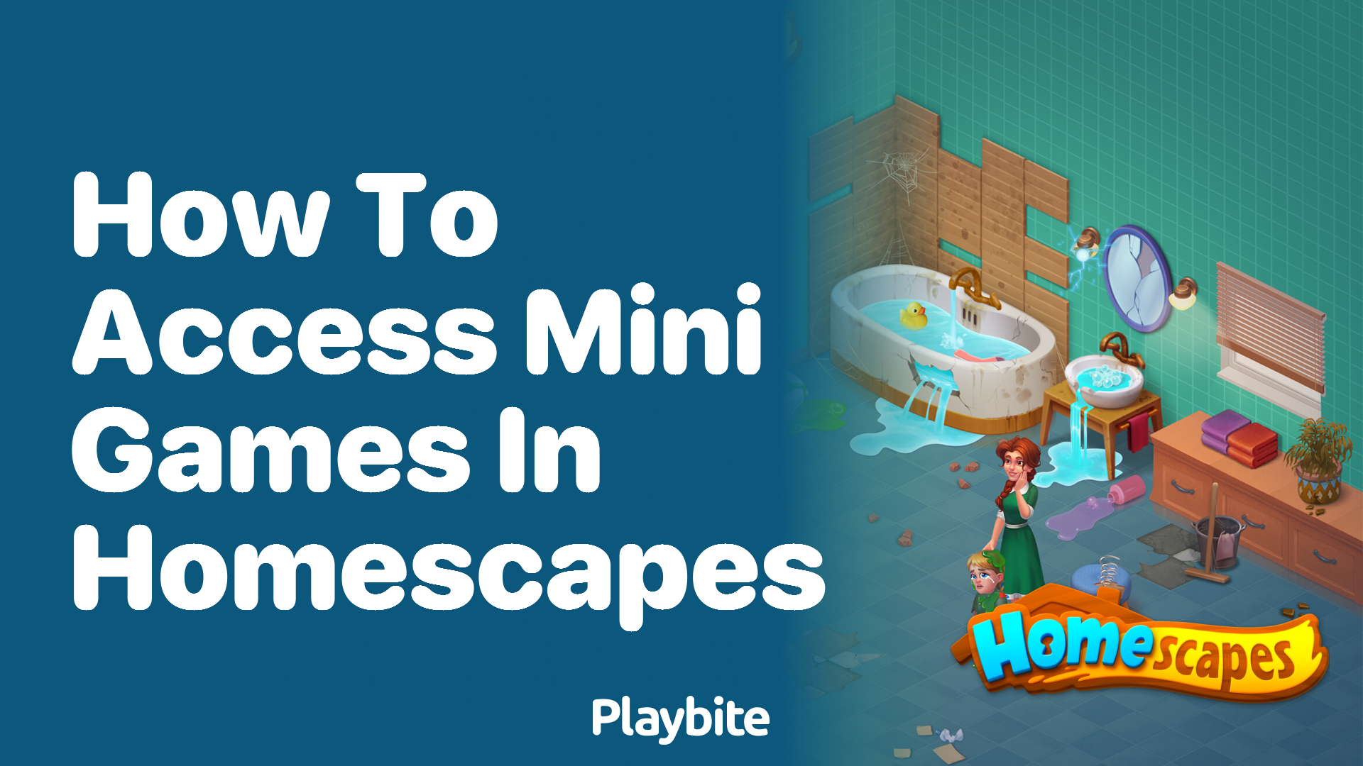 How to access mini-games in Homescapes