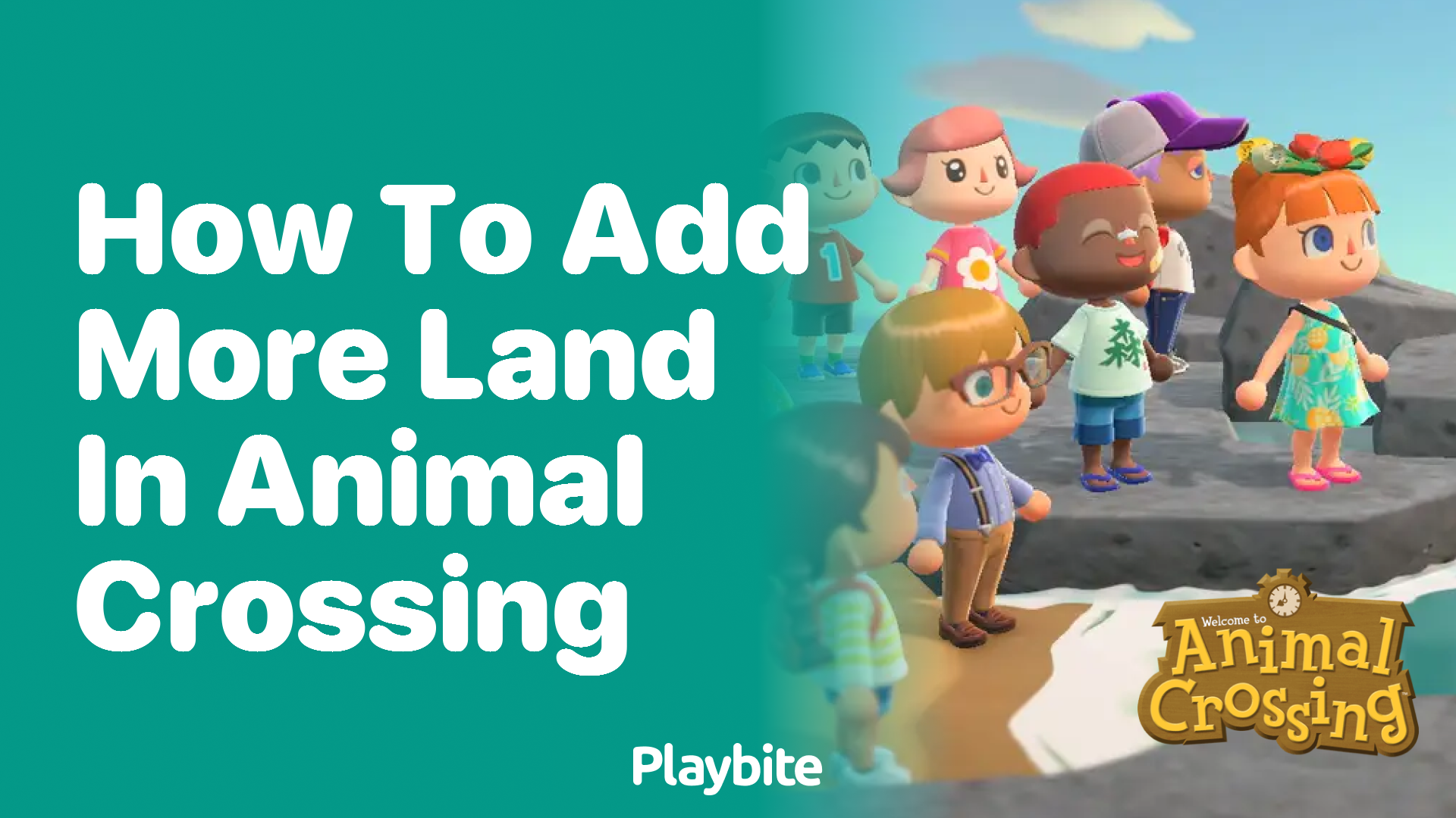 How to add more land in Animal Crossing