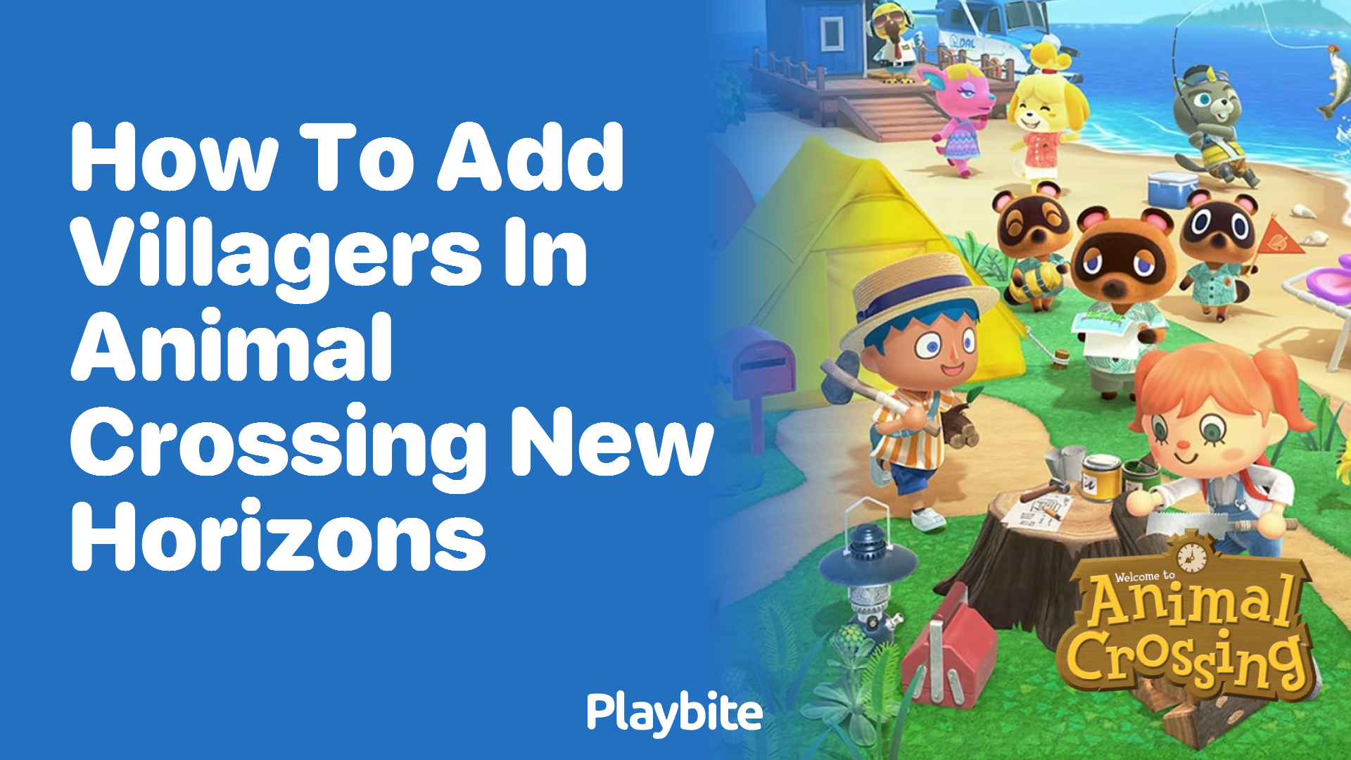 How to Add Villagers in Animal Crossing: New Horizons