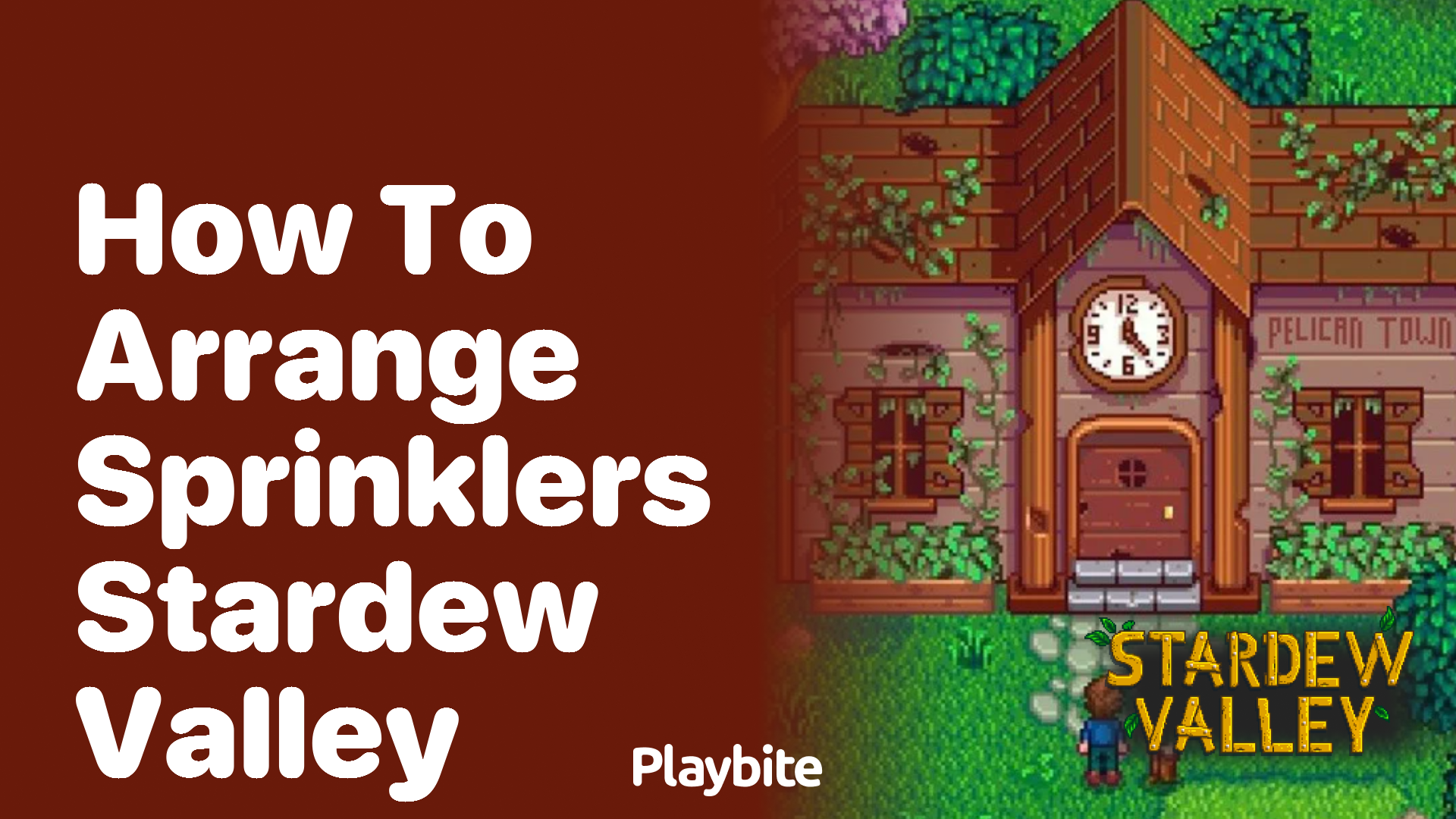 How to Arrange Sprinklers in Stardew Valley