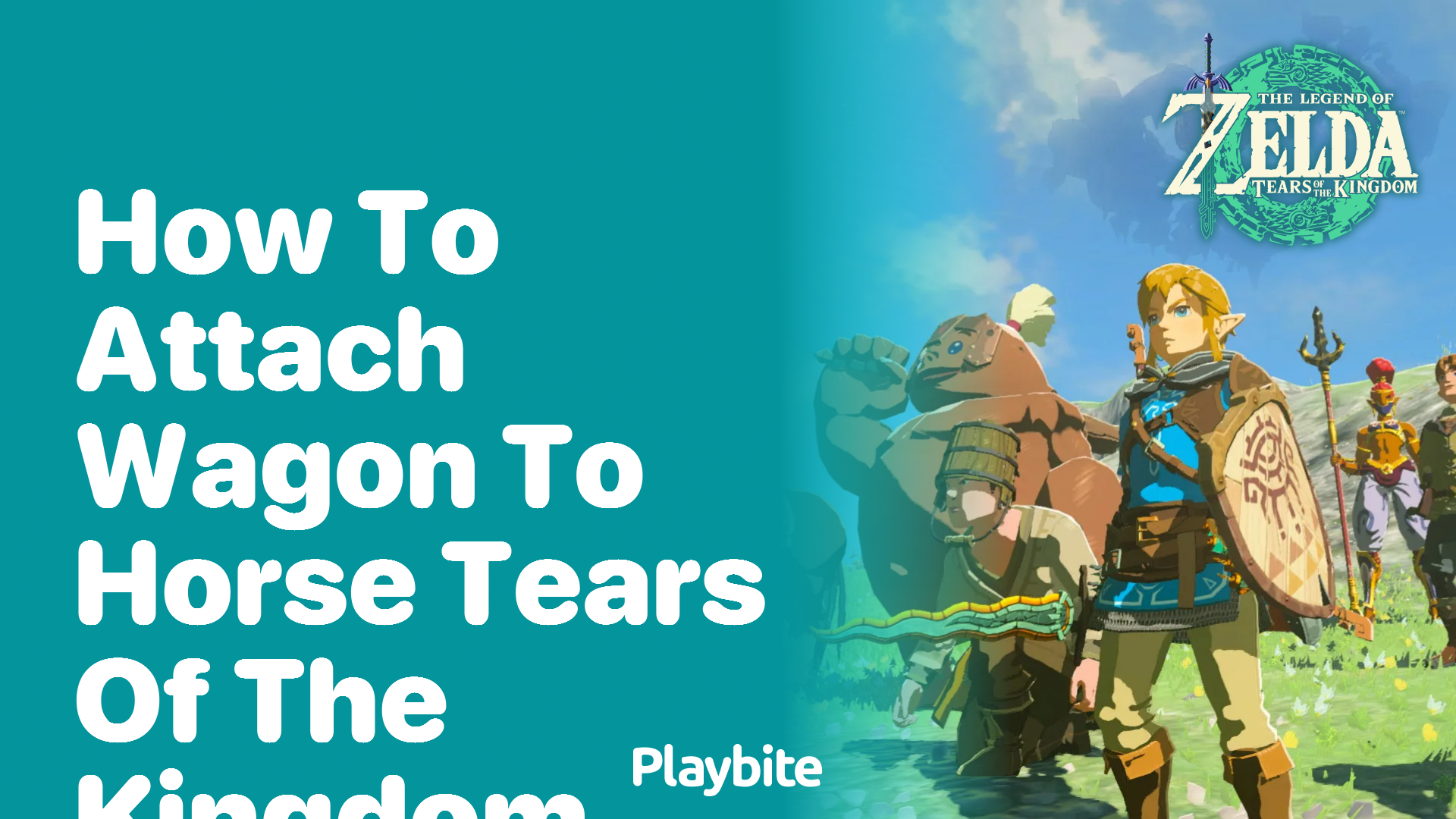 How to Attach a Wagon to a Horse in Tears of the Kingdom Playbite
