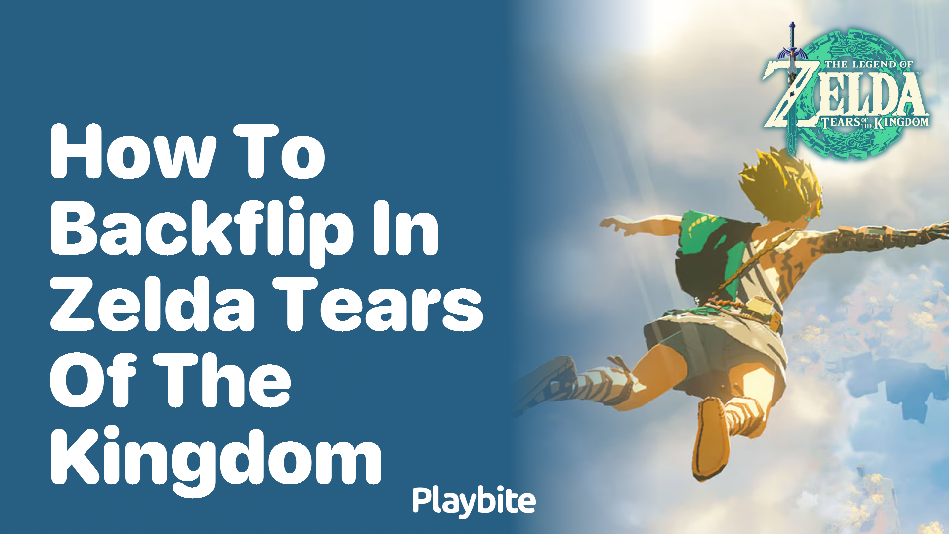How to Backflip in Zelda: Tears of the Kingdom