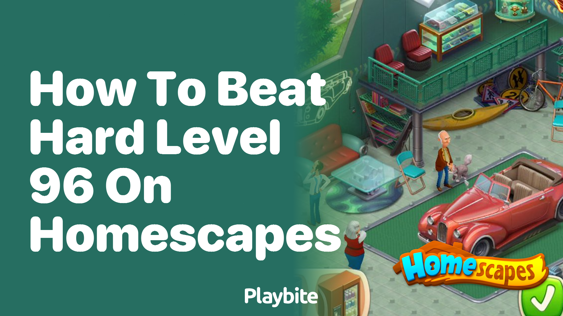 How to Beat Hard Level 96 on Homescapes