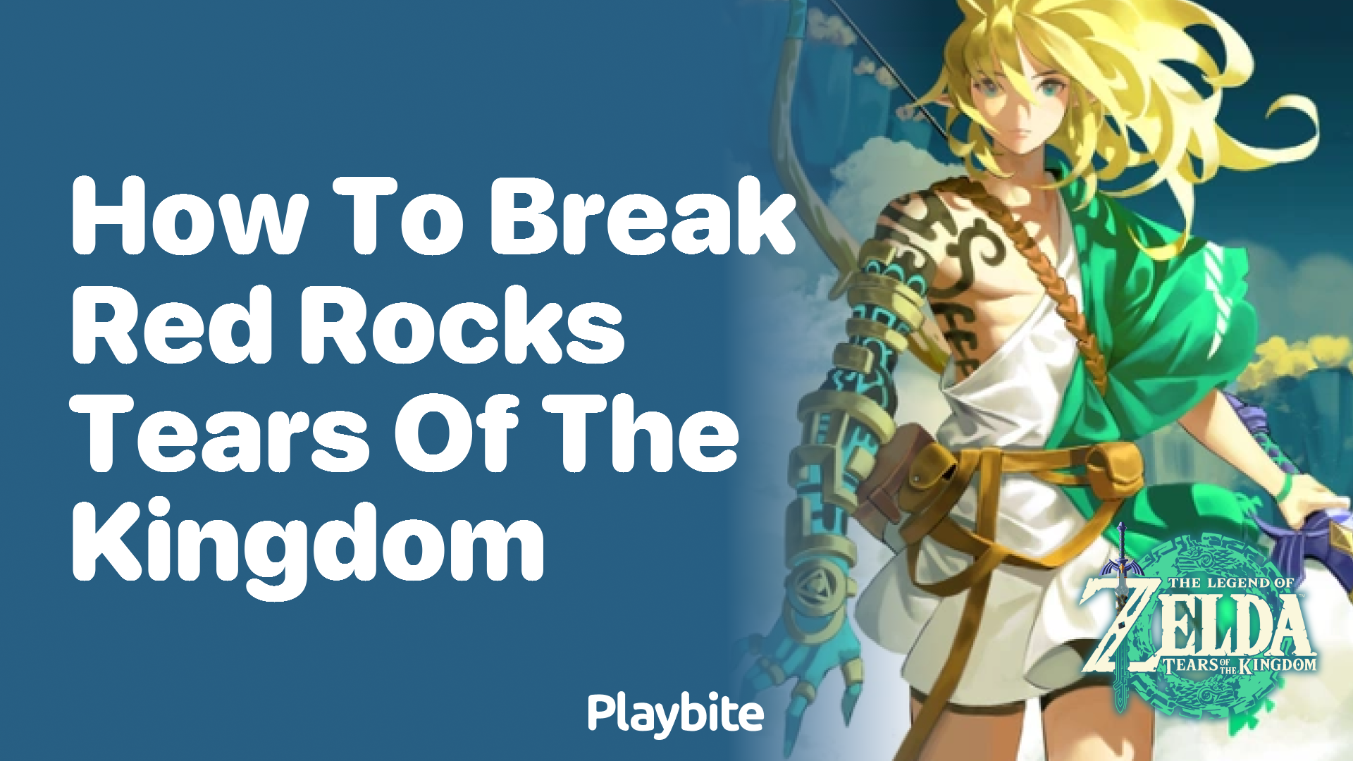 How to Break Red Rocks in Tears of the Kingdom