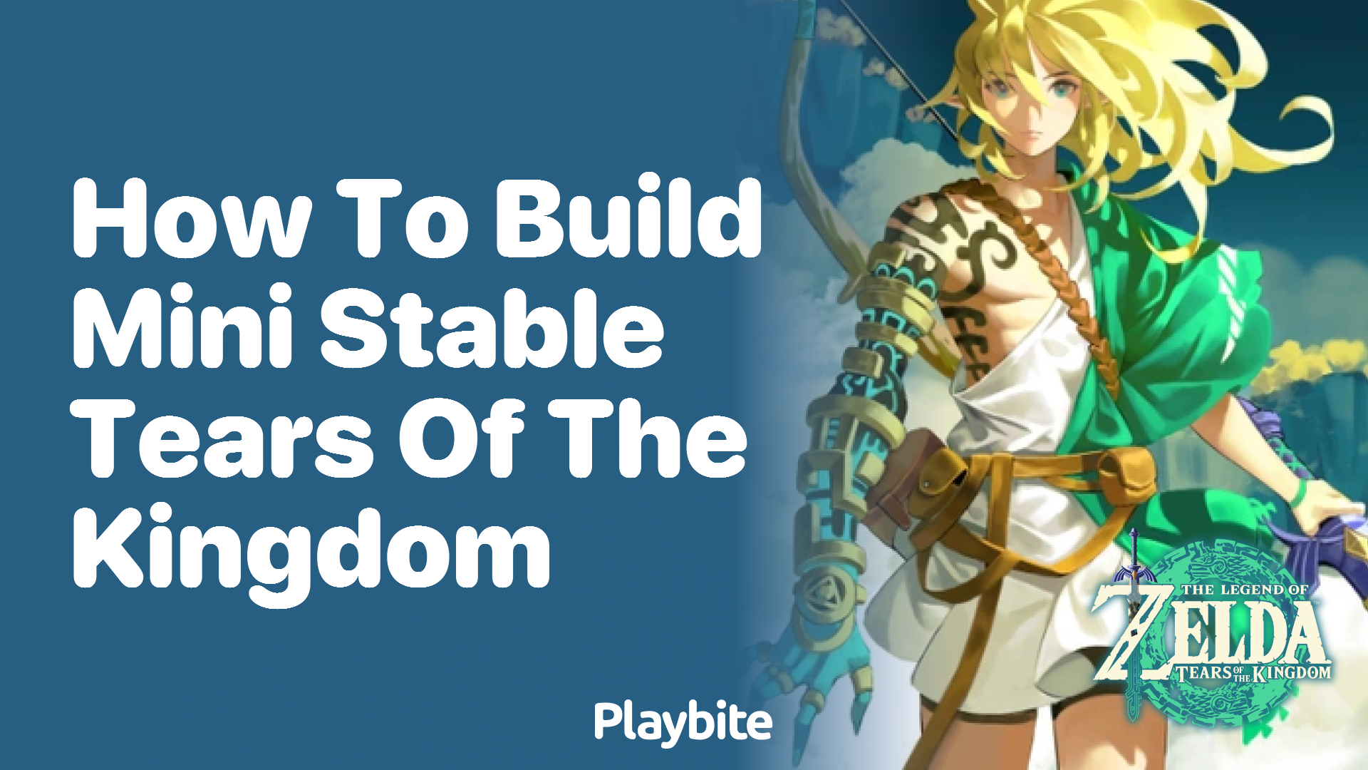 How to Build Mini Stables in Tears of the Kingdom