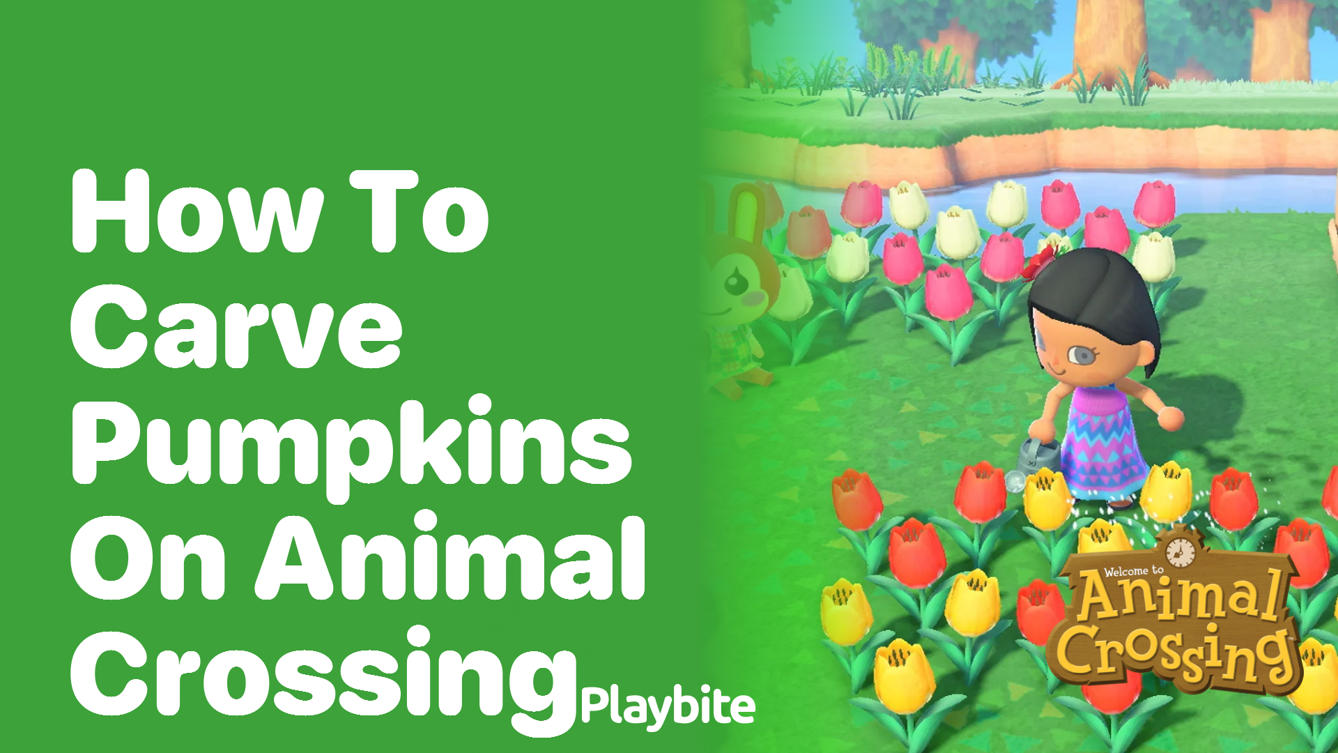 How to Carve Pumpkins on Animal Crossing