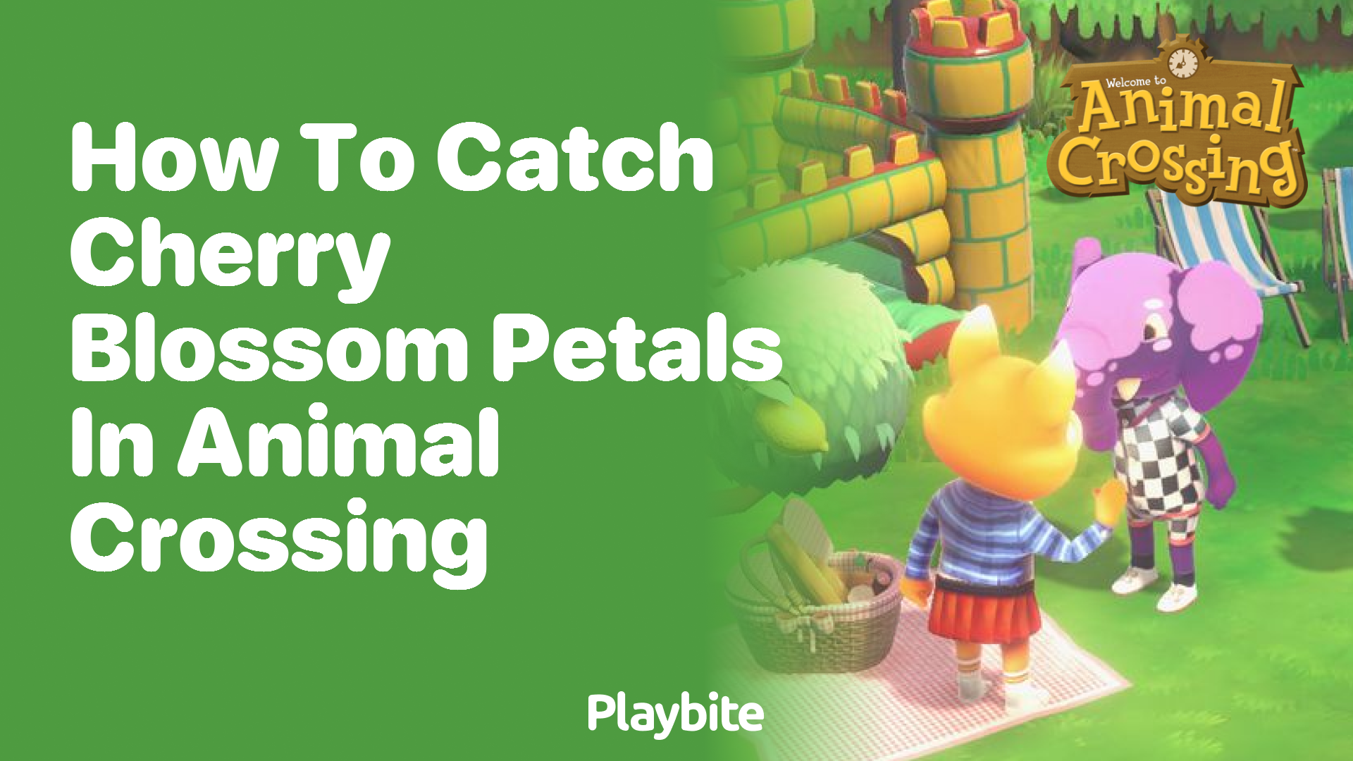 How to catch cherry blossom petals in Animal Crossing