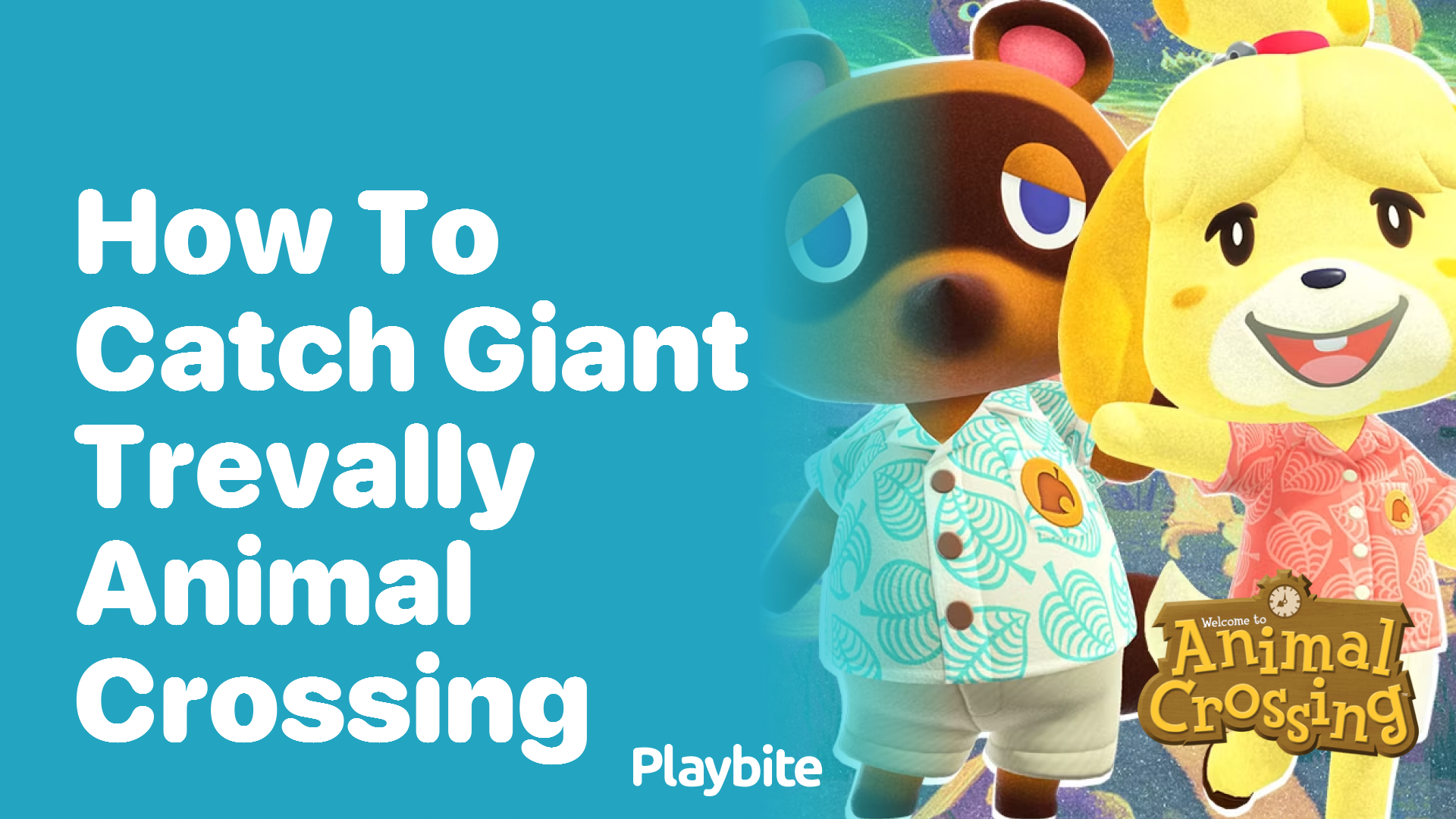 How to Catch Giant Trevally in Animal Crossing