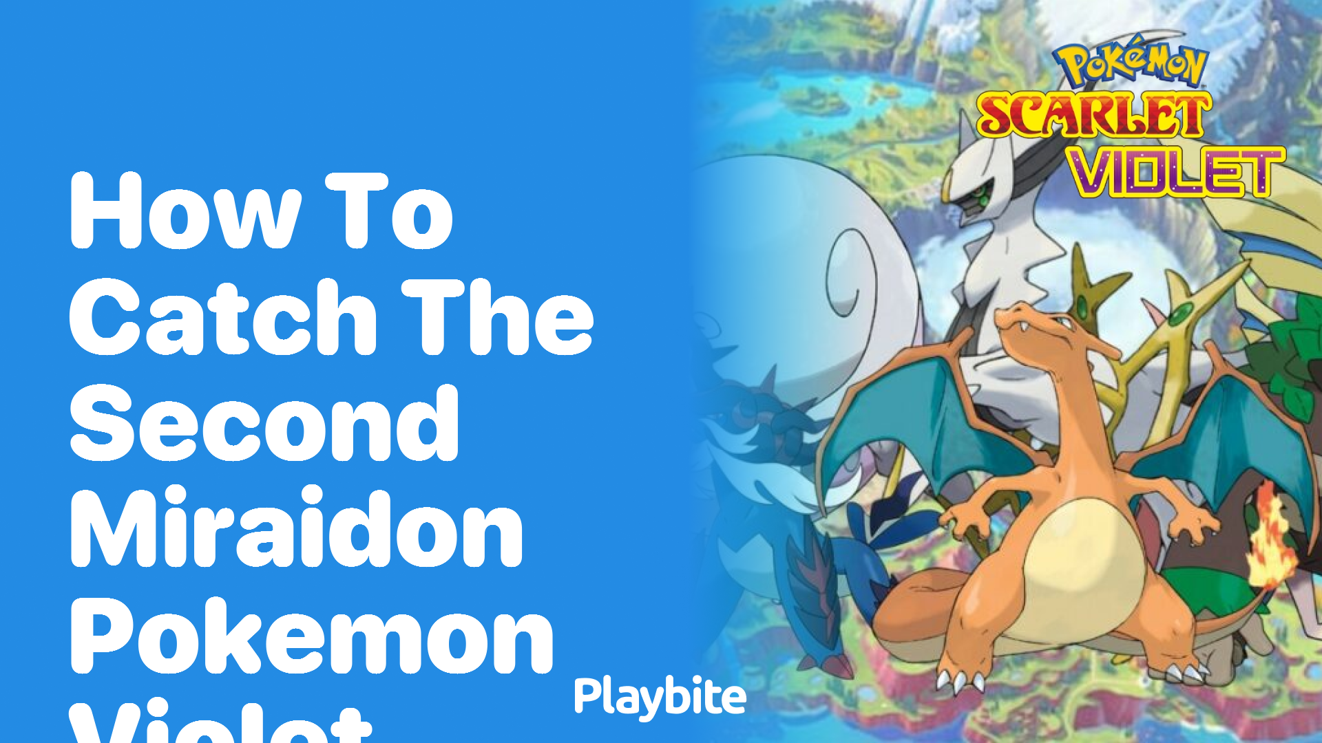 How to Catch the Second Miraidon in Pokemon Violet - Playbite