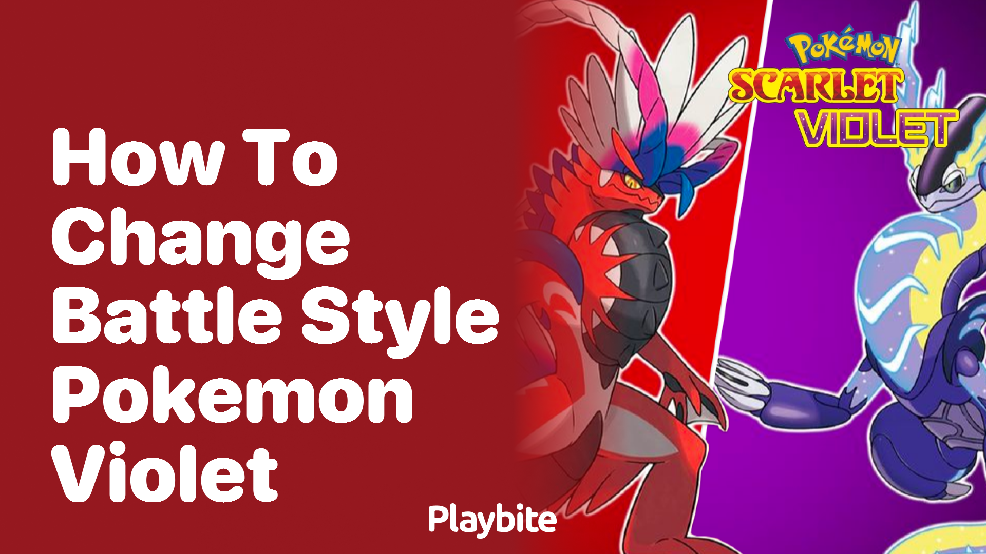 How to Change Battle Style in Pokemon Violet Playbite