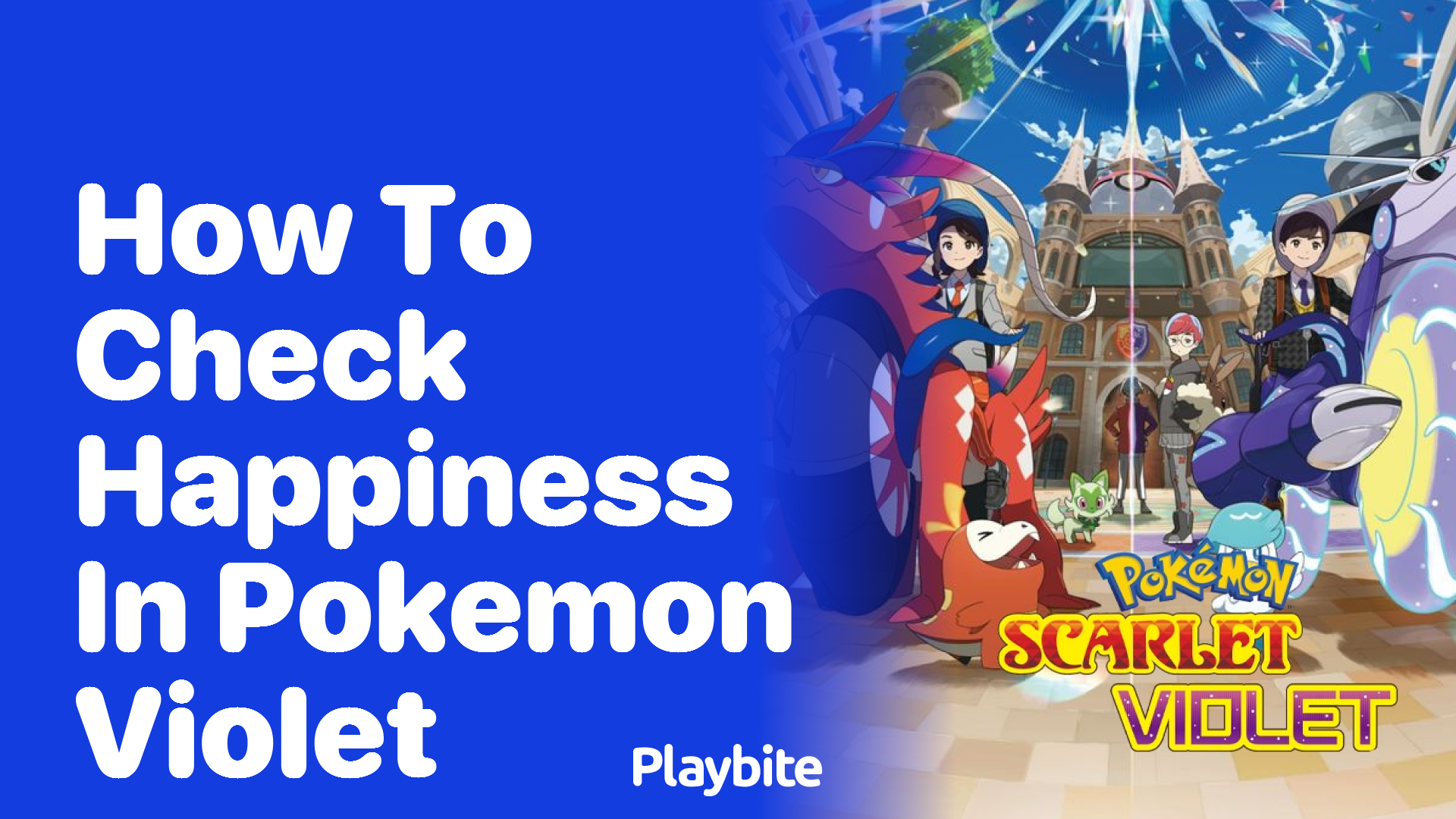 How to Check Happiness in Pokemon Violet Playbite