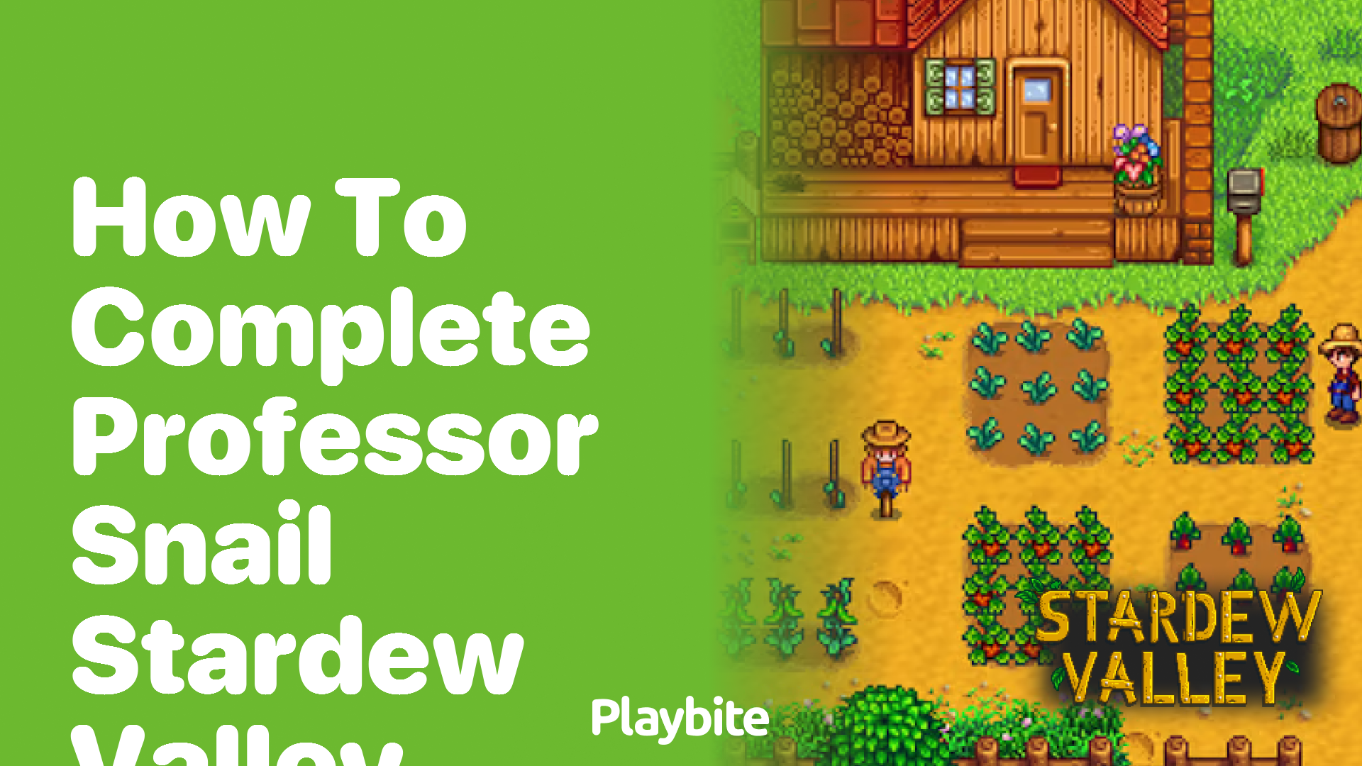How to Complete Professor Snail Quests in Stardew Valley