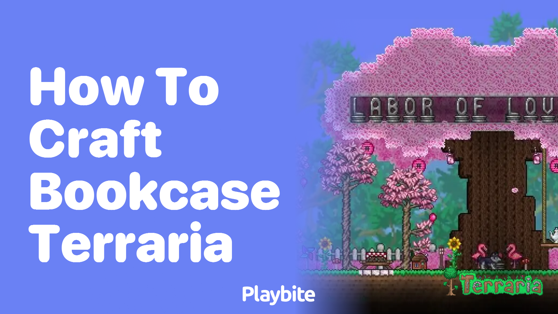 How to Craft a Bookcase in Terraria