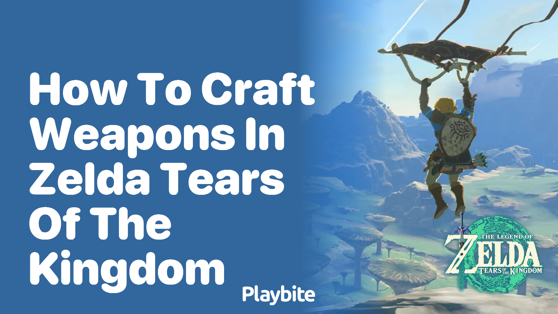 How to Craft Weapons in Zelda: Tears of the Kingdom