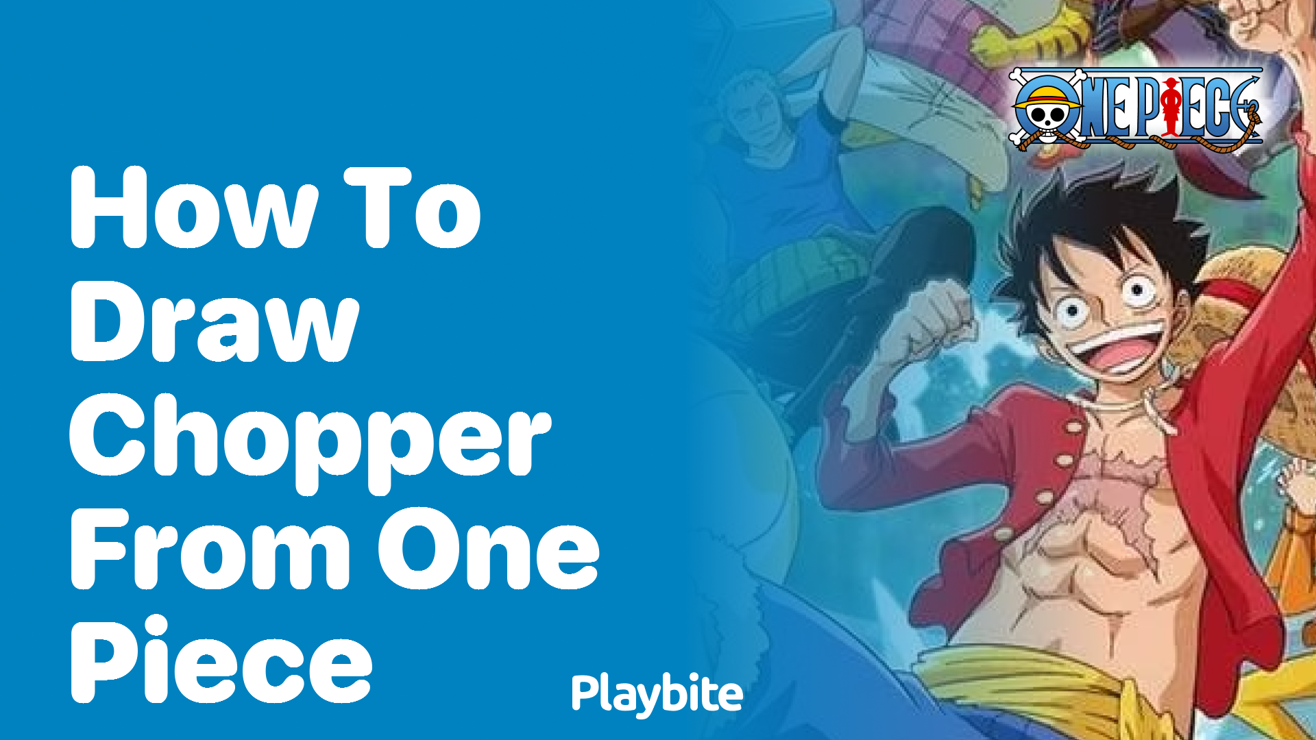 How to Draw Chopper from One Piece