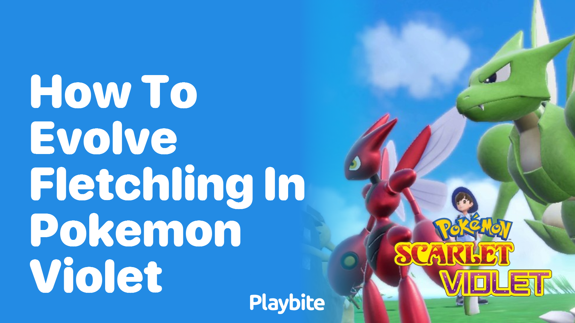 How to Evolve Fletchling in Pokemon Violet Playbite