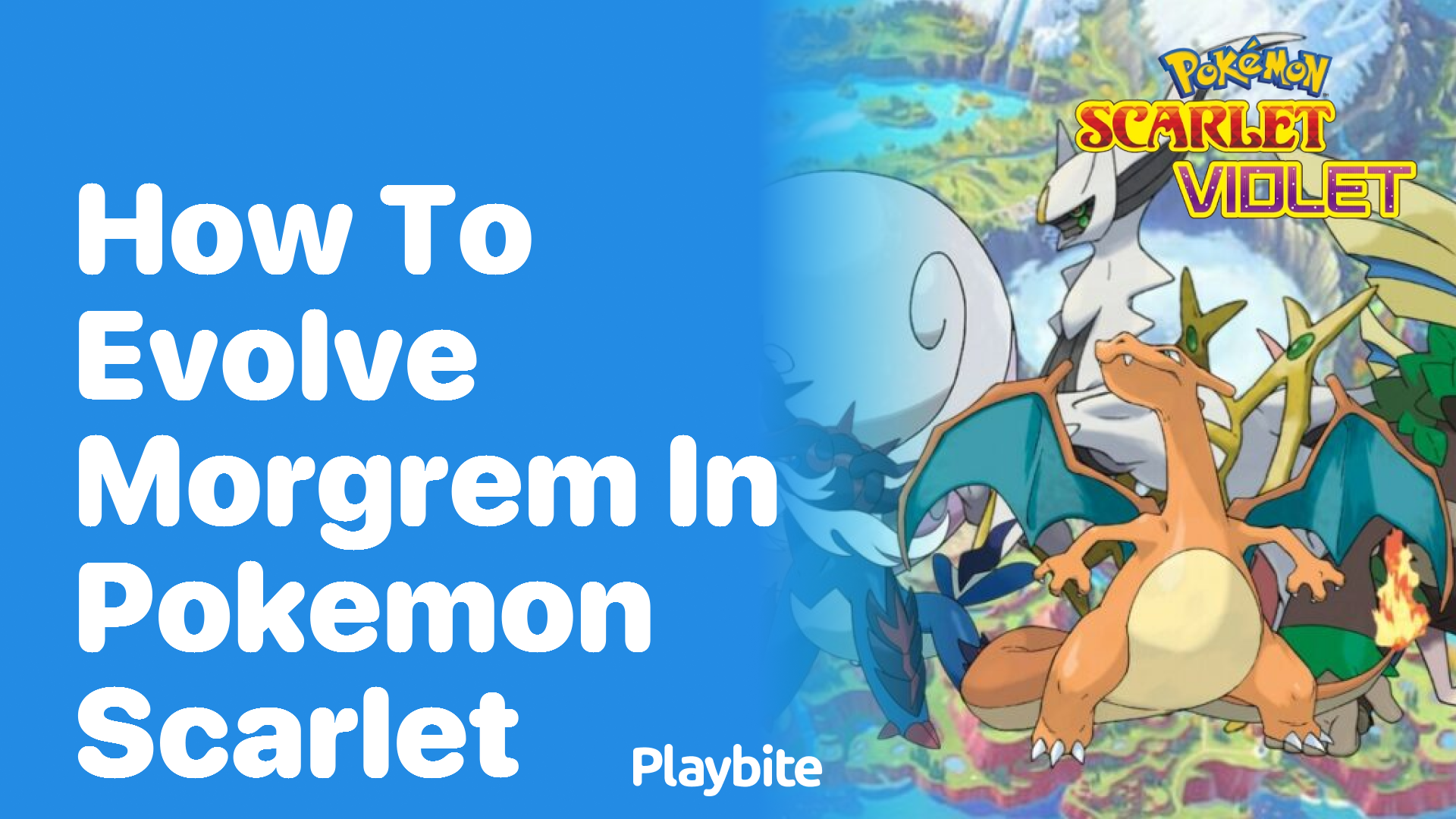 How to evolve Morgrem in Pokemon Scarlet