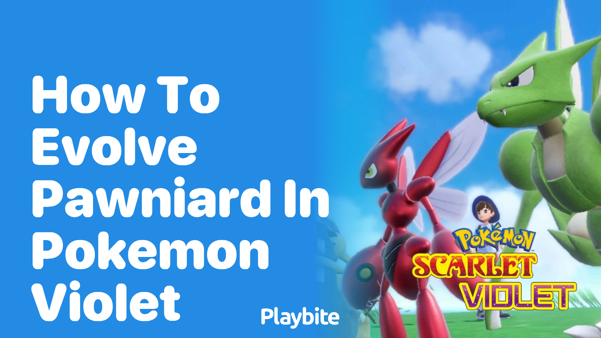 How to evolve Pawniard in Pokemon Violet