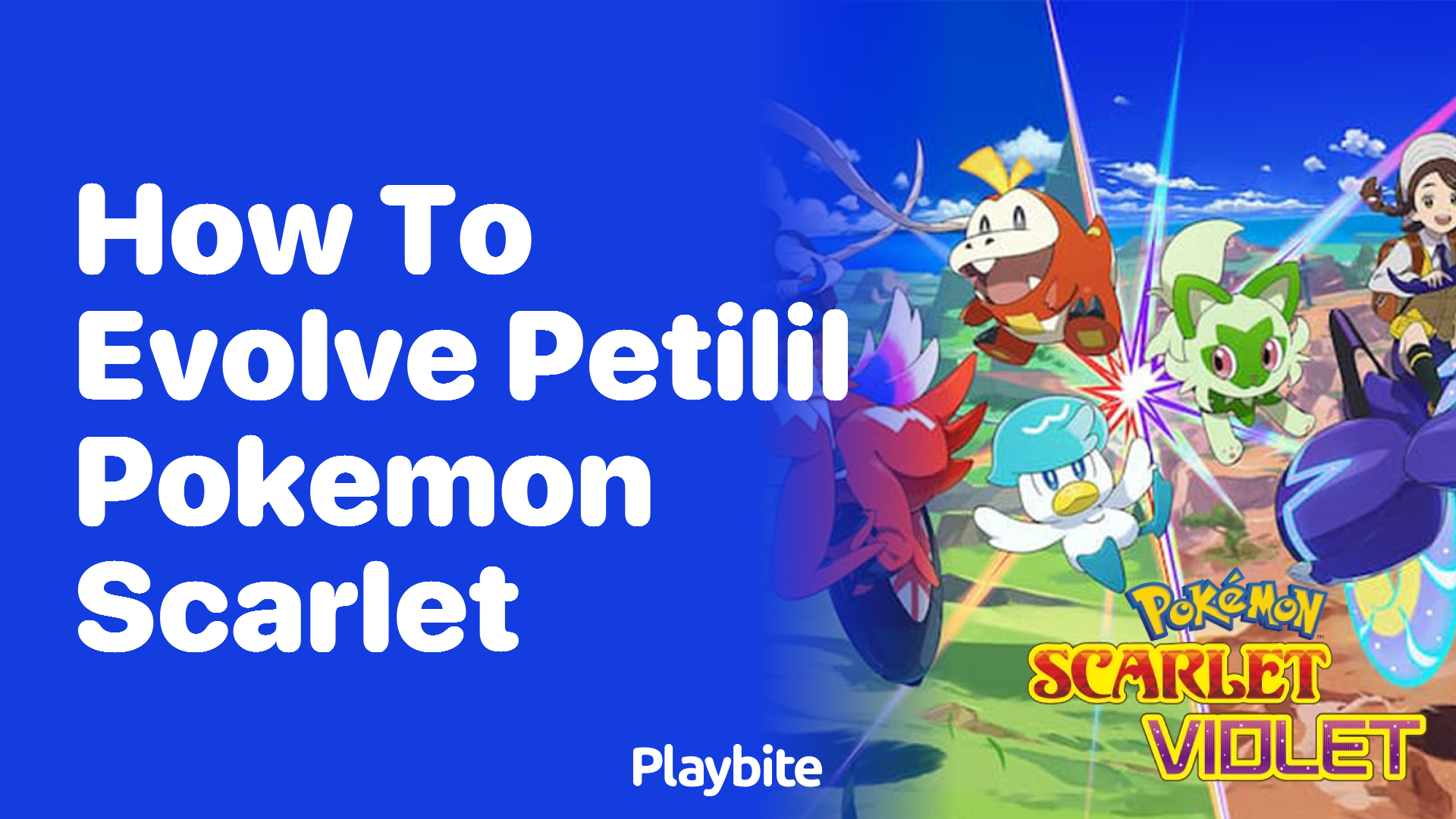 How to Evolve Petilil in Pokemon Scarlet