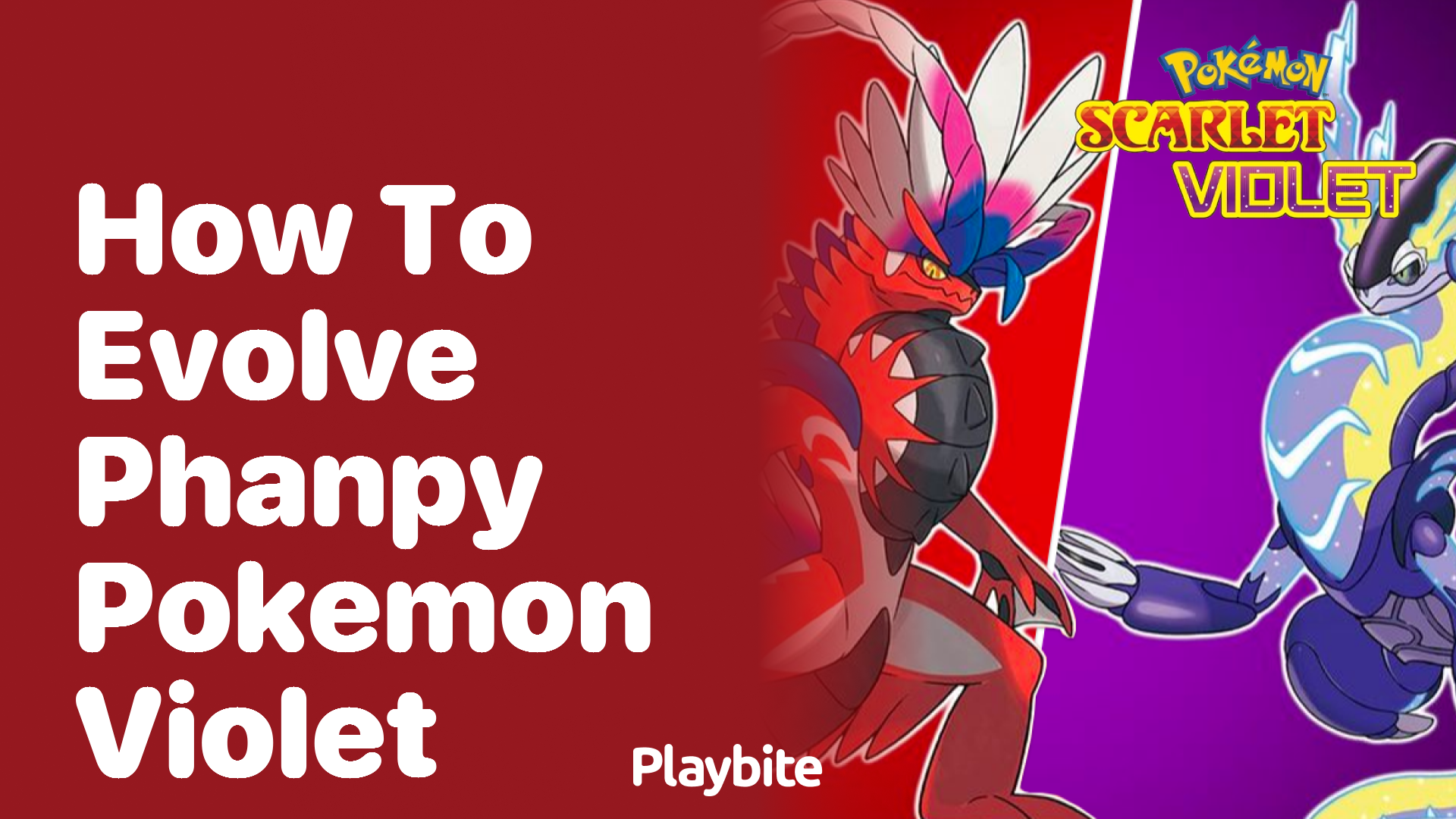 How to evolve Phanpy in Pokemon Violet