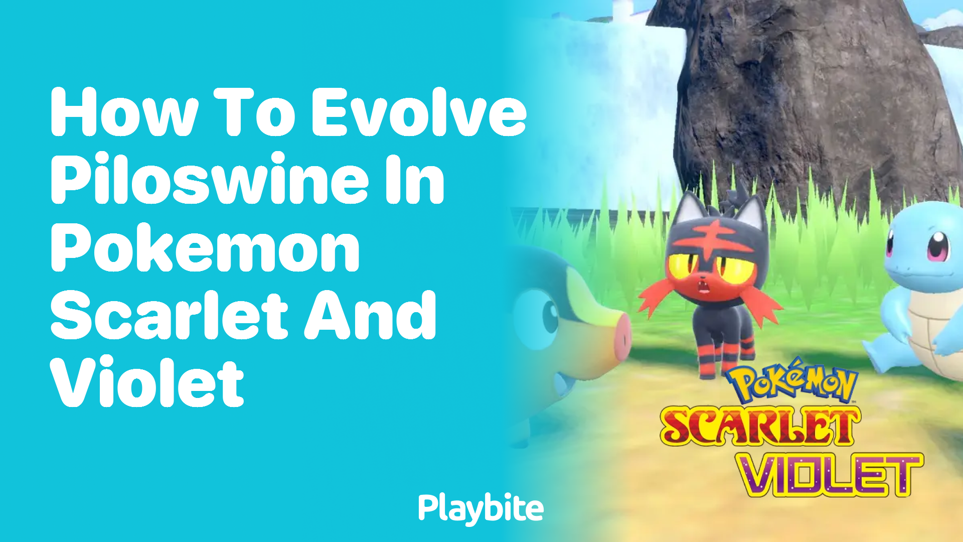 How to Evolve Piloswine in Pokemon Scarlet and Violet