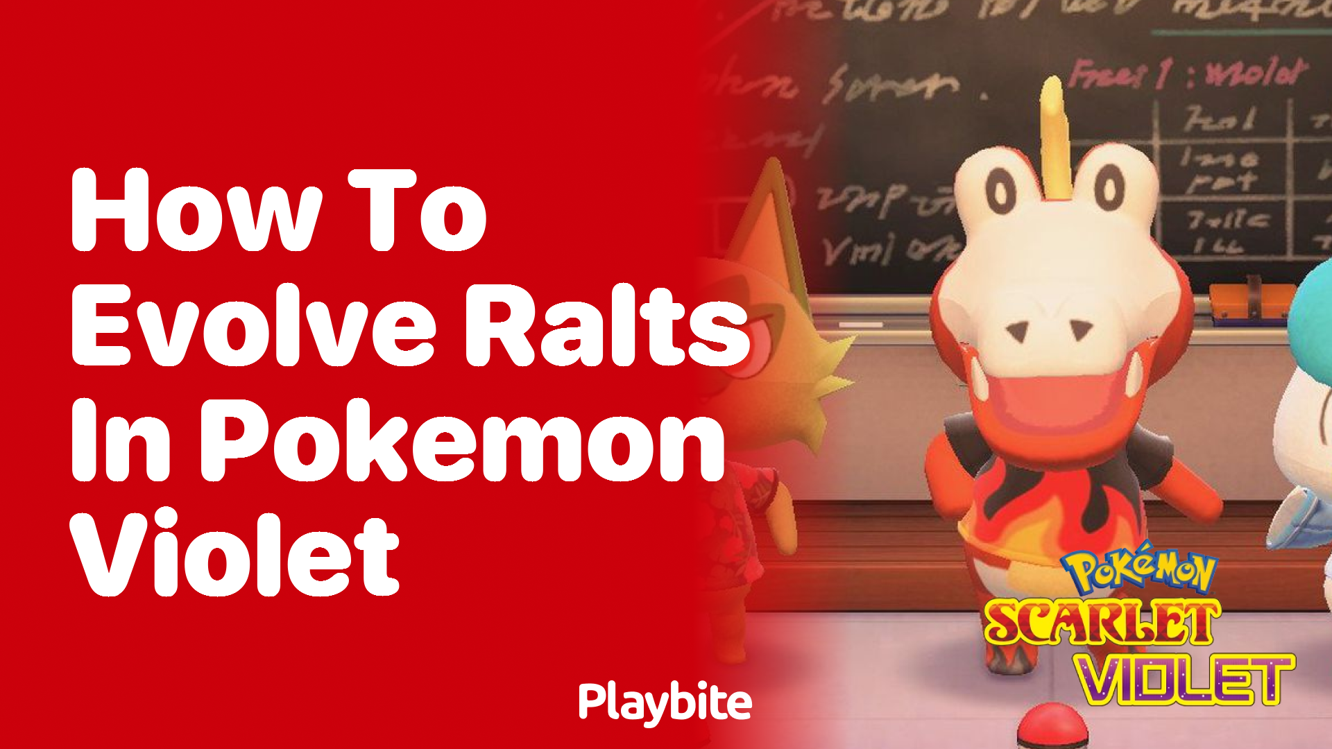 How to evolve Ralts in Pokemon Violet