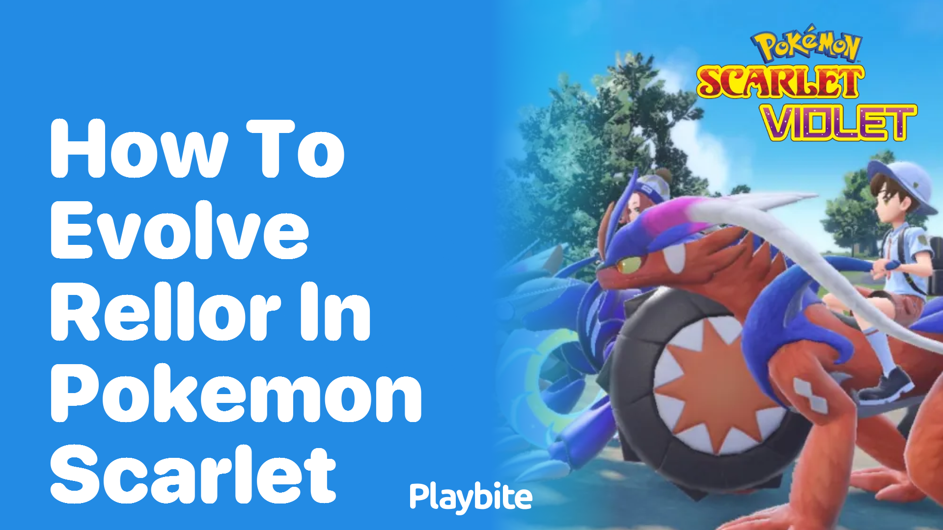 How to evolve Rellor in Pokemon Scarlet
