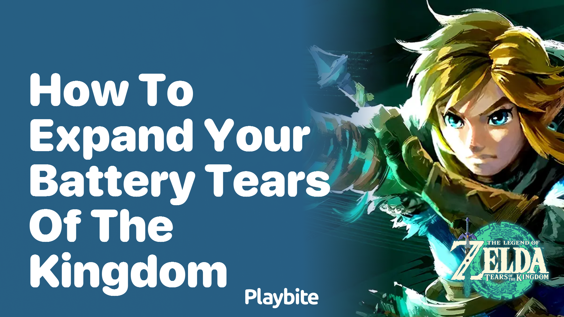 How to Expand Your Battery in Tears of the Kingdom