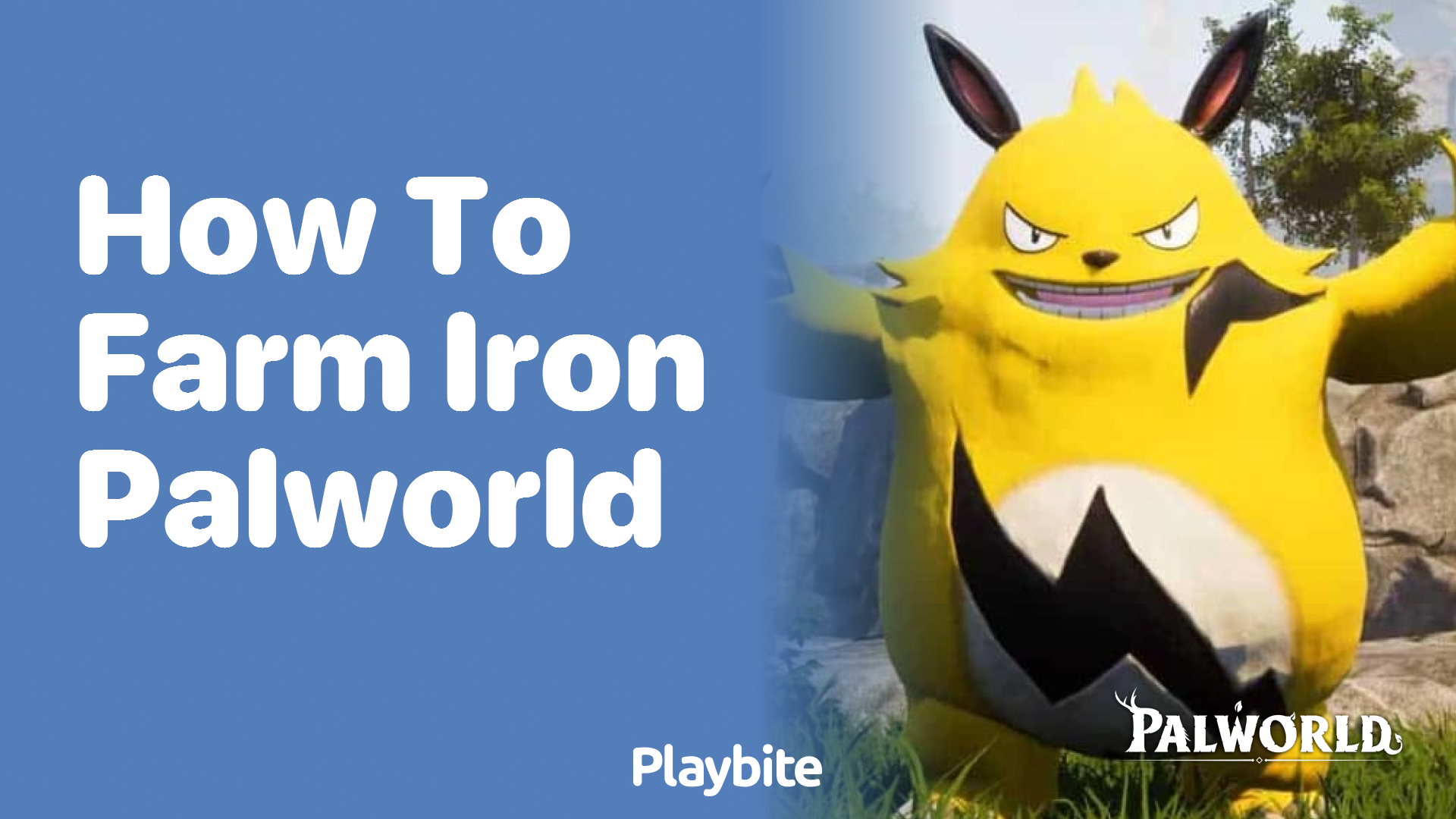How to Farm Iron in Palworld