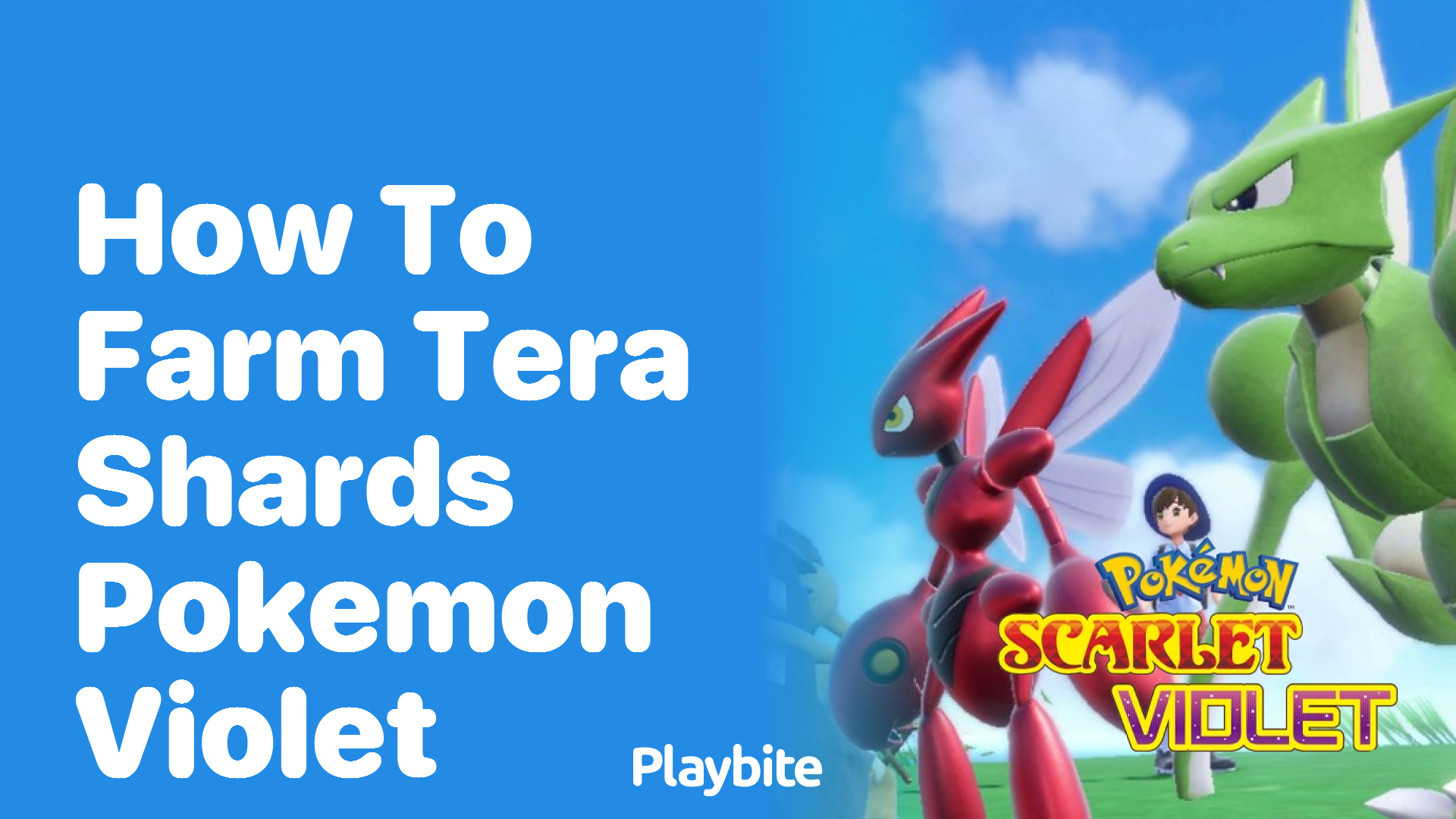 How to Farm Tera Shards in Pokémon Violet Playbite