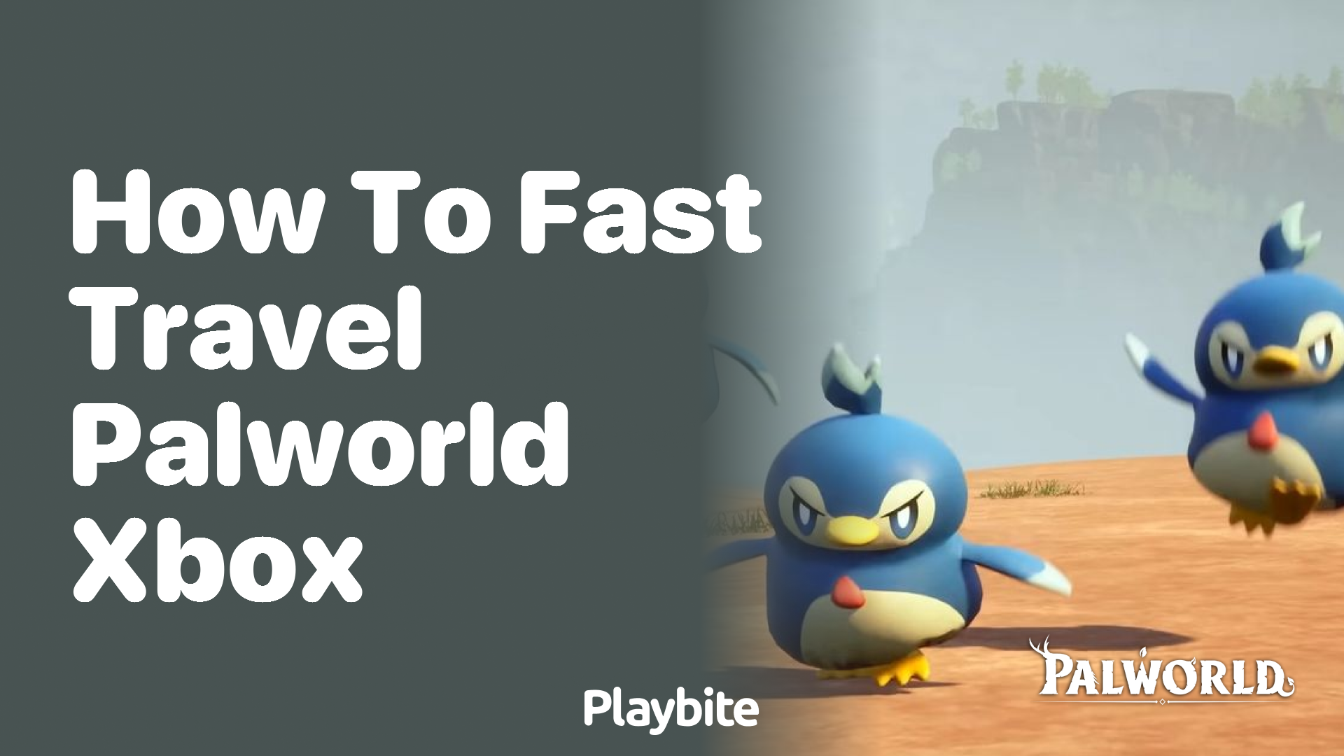 How to Fast Travel in Palworld on Xbox
