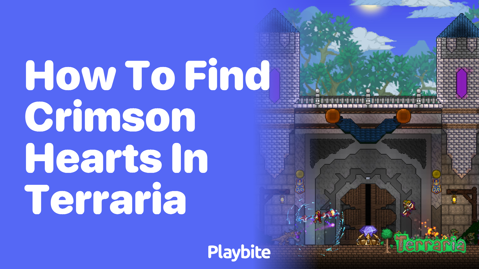 How to find Crimson Hearts in Terraria