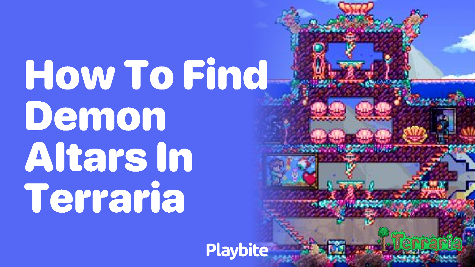 How to find Demon Altars in Terraria