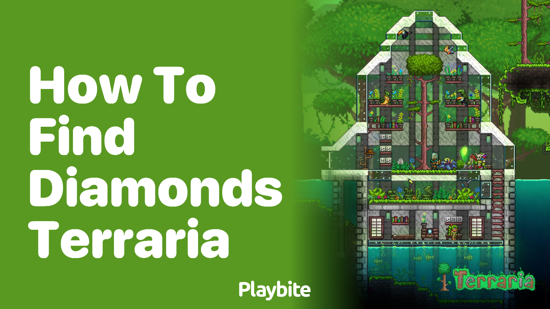 How to find diamonds in Terraria