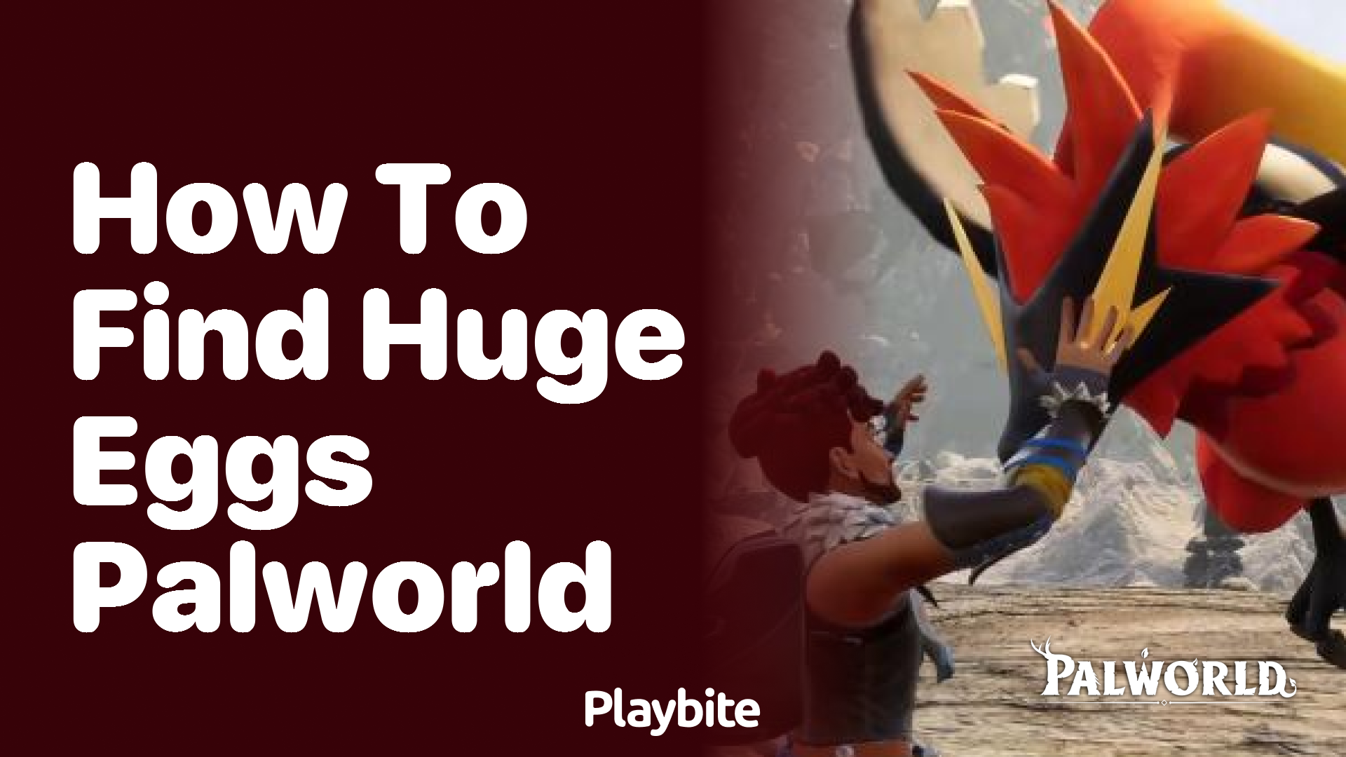 How to find huge eggs in Palworld