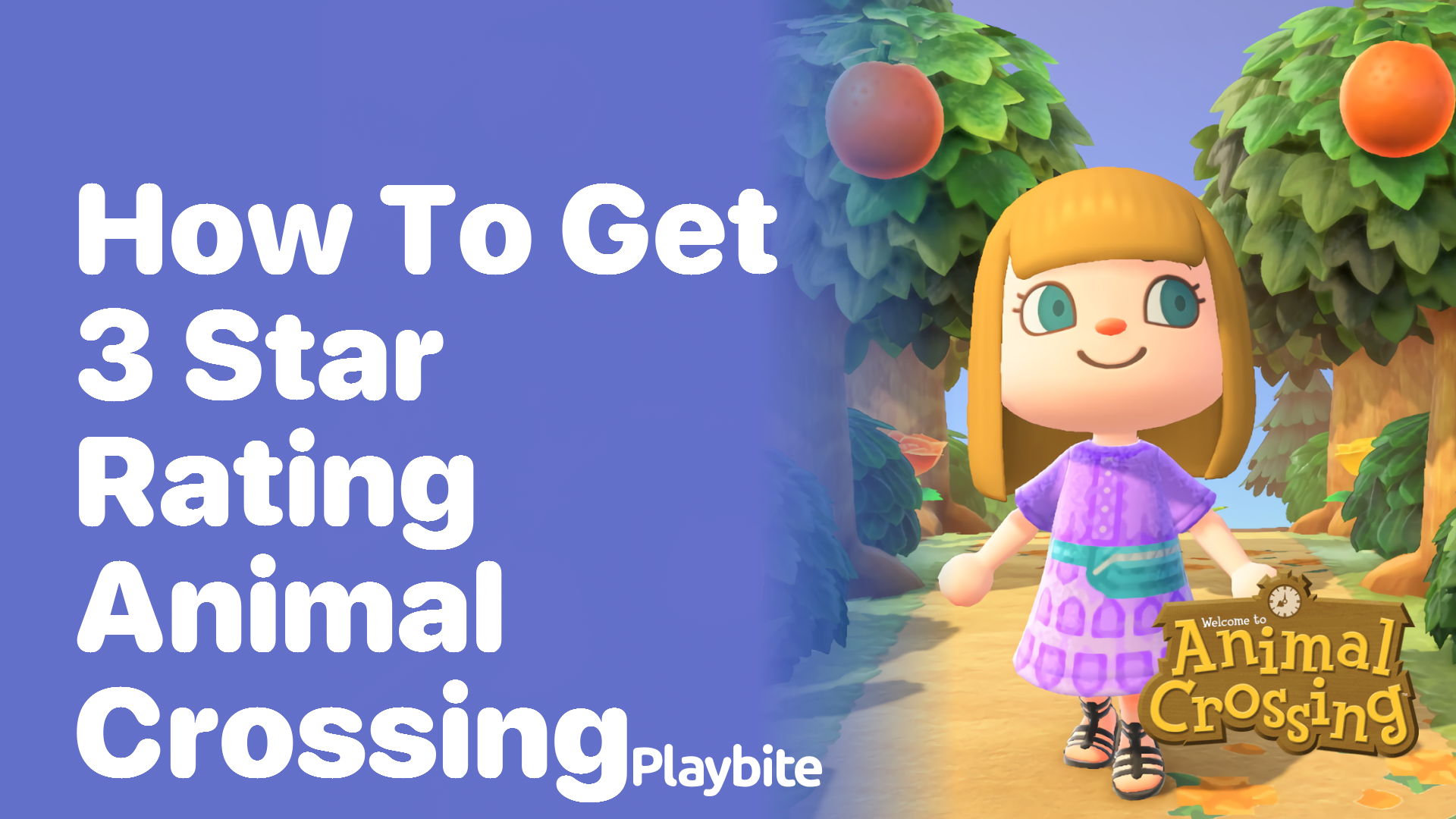 How to Get a 3Star Rating in Animal Crossing Playbite