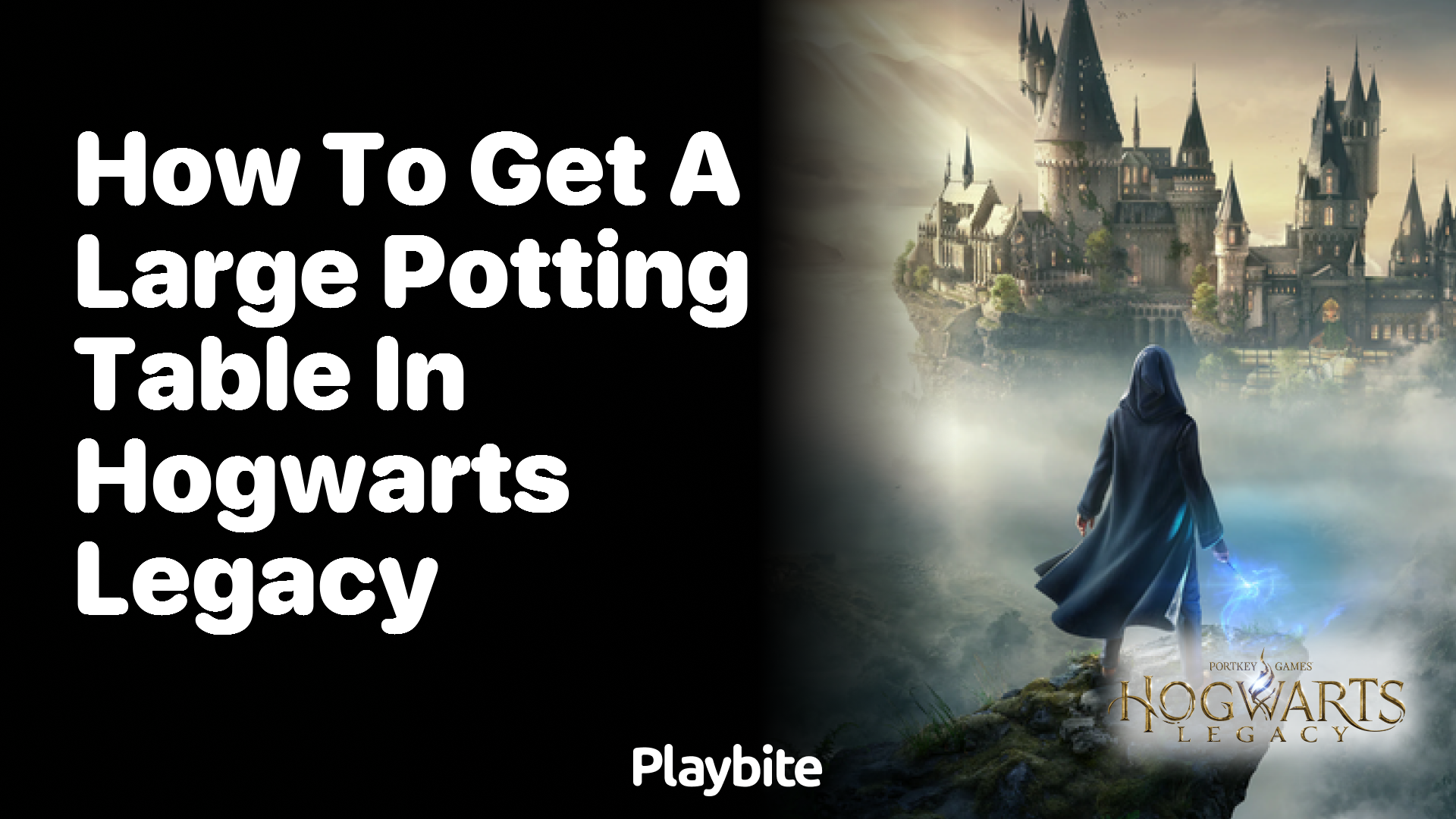 How to get a large potting table in Hogwarts Legacy