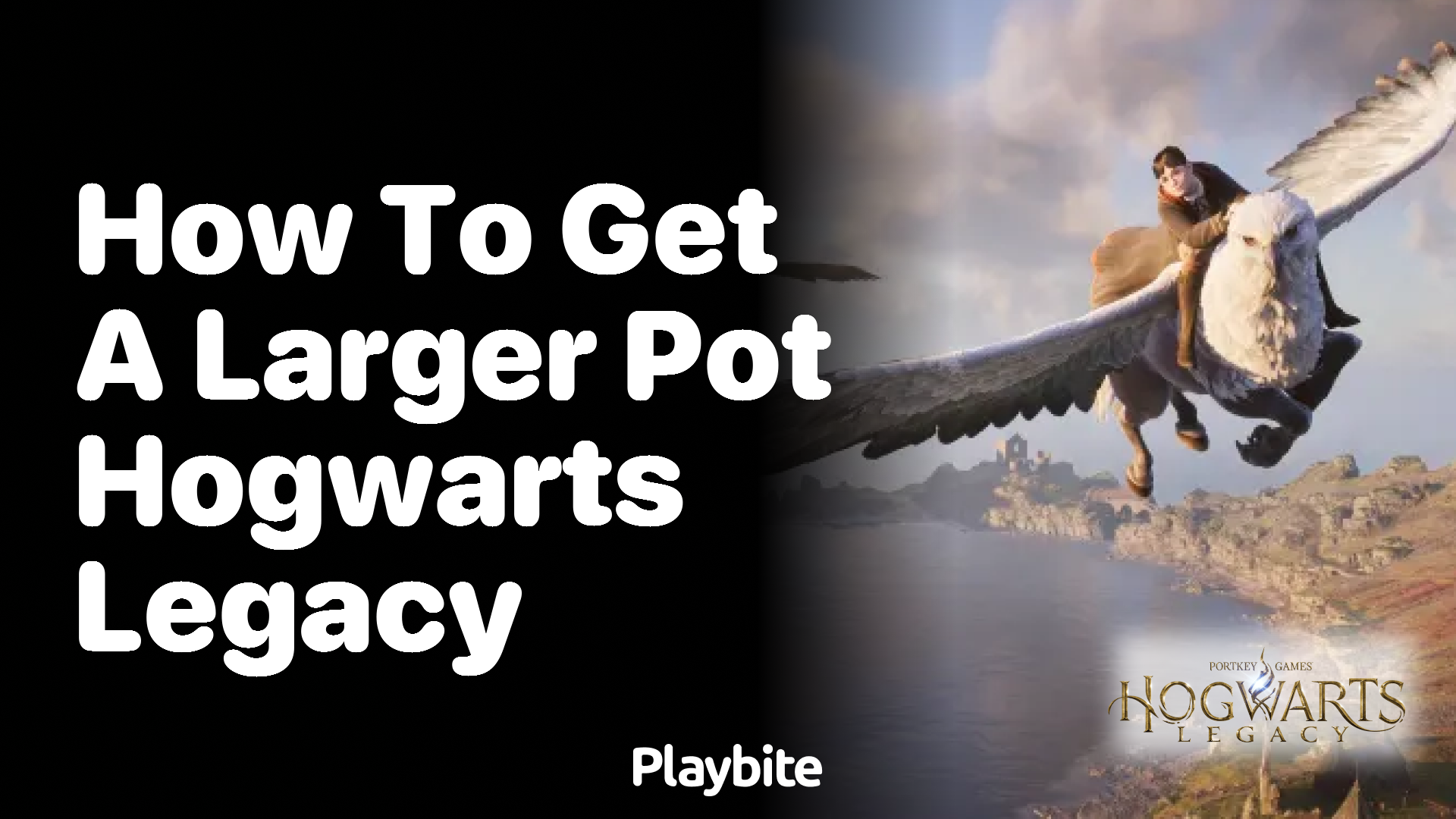 How to get a larger pot in Hogwarts Legacy